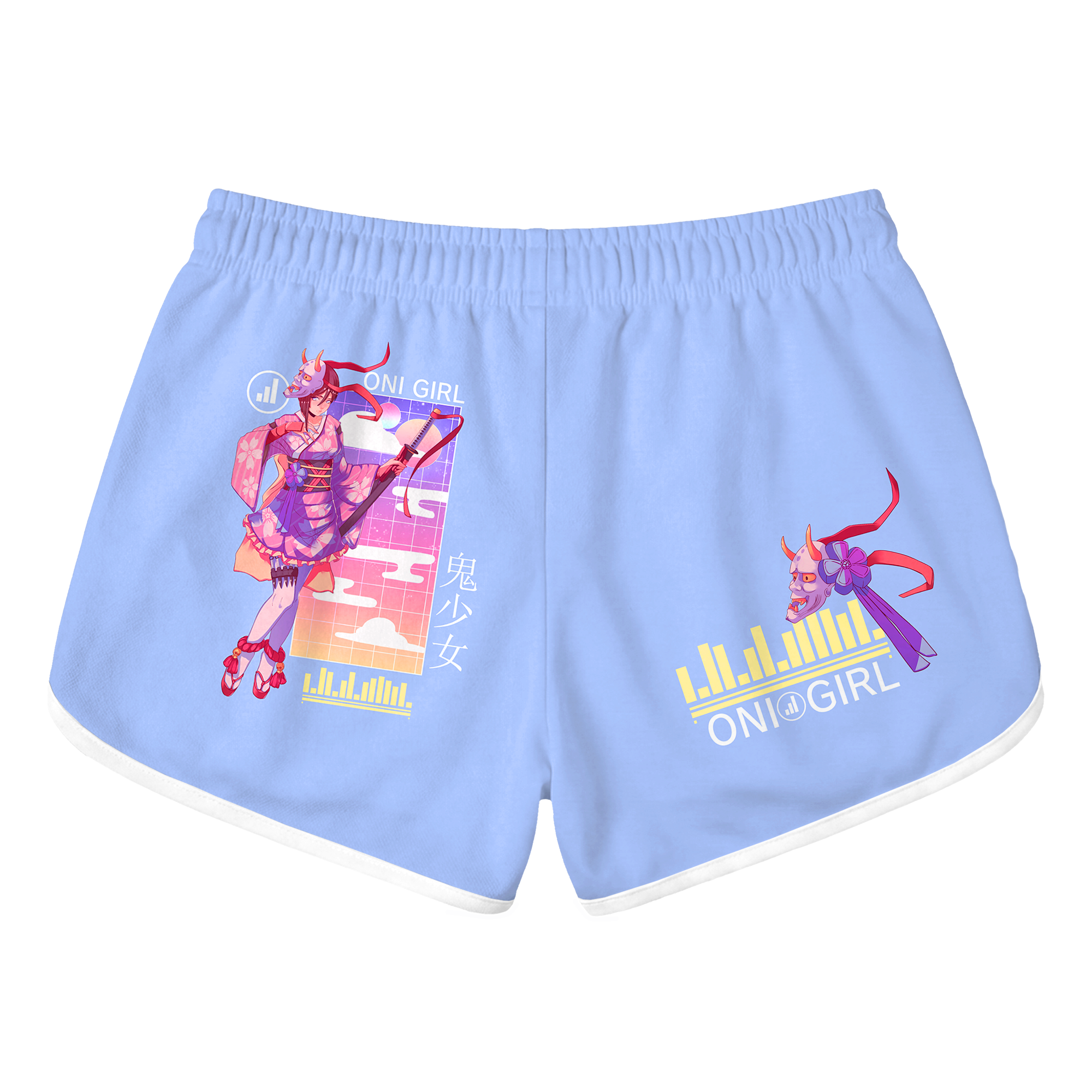 Oni Girl Retro Shorts