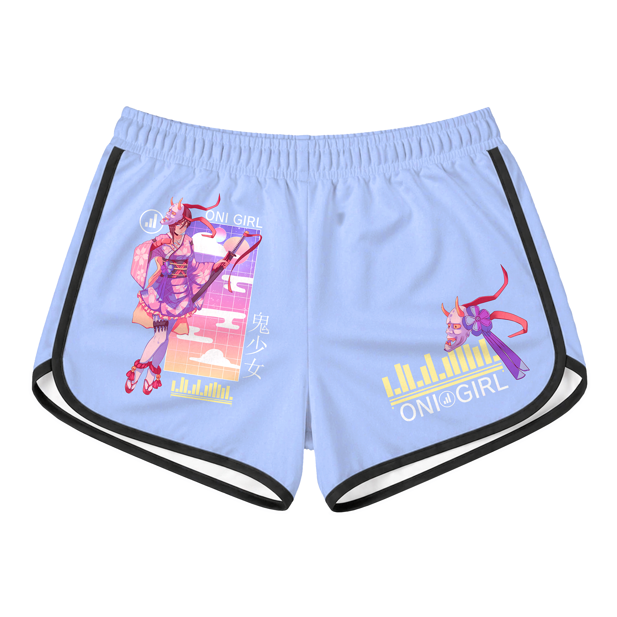Oni Girl Retro Shorts