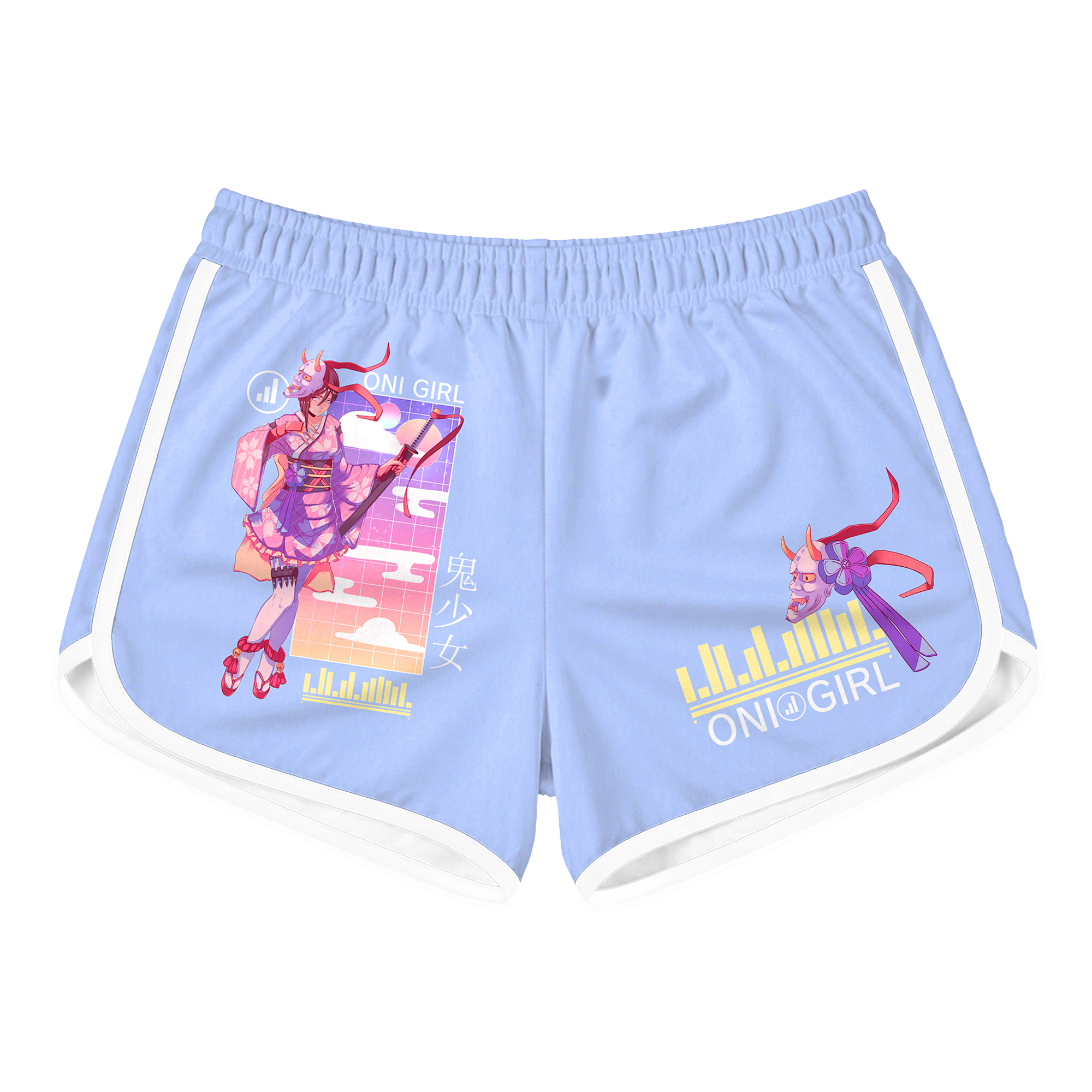 Oni Girl Retro Shorts