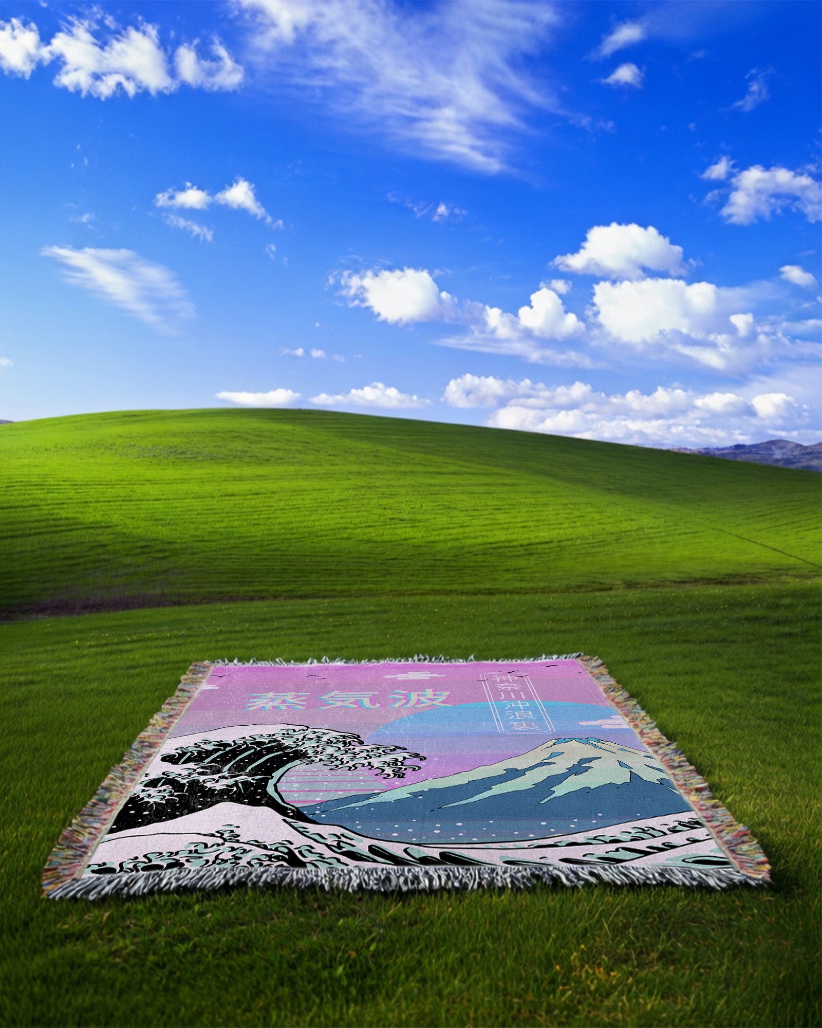 Peak Aesthetic Woven Blanket