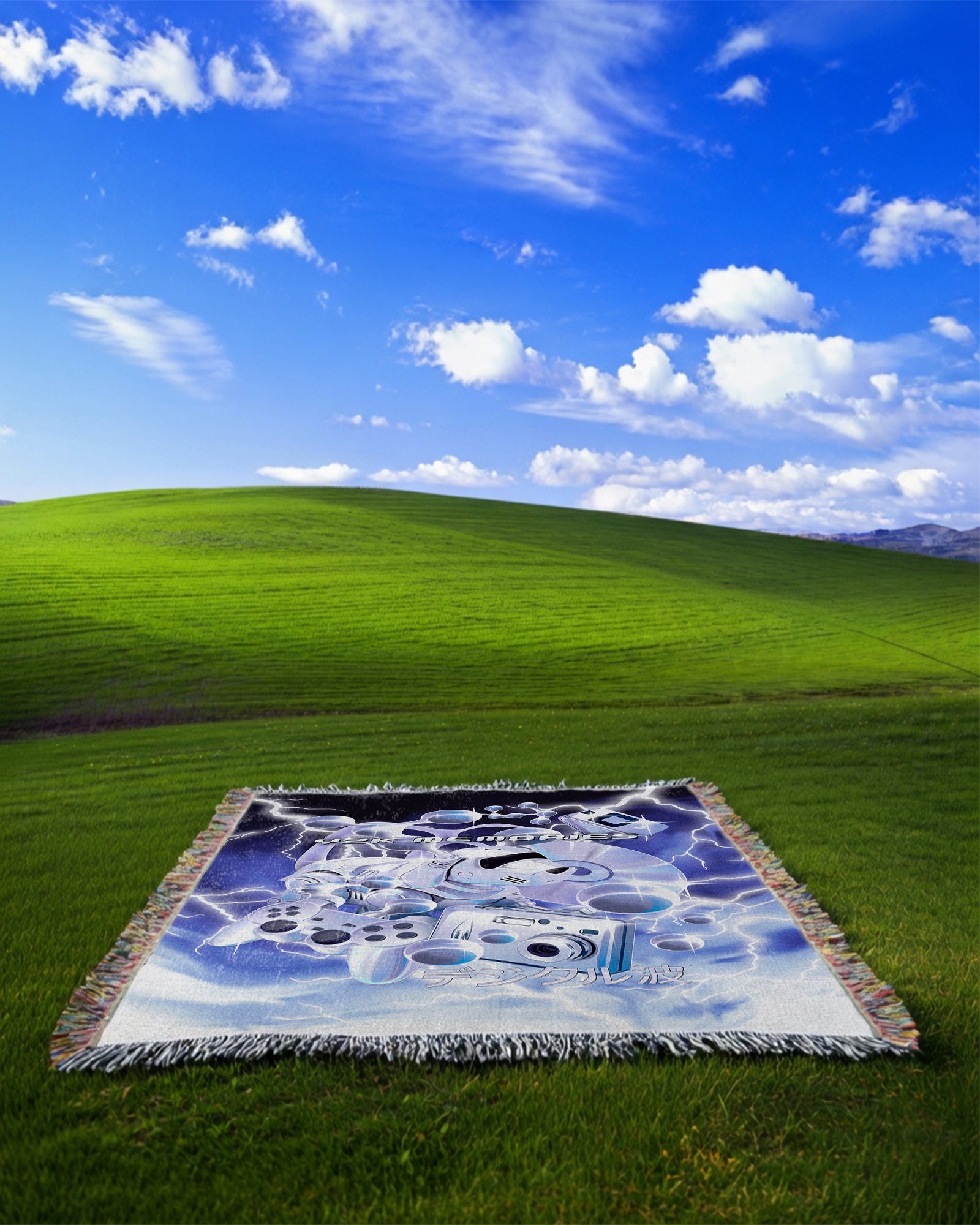Personal Tech Woven Blanket
