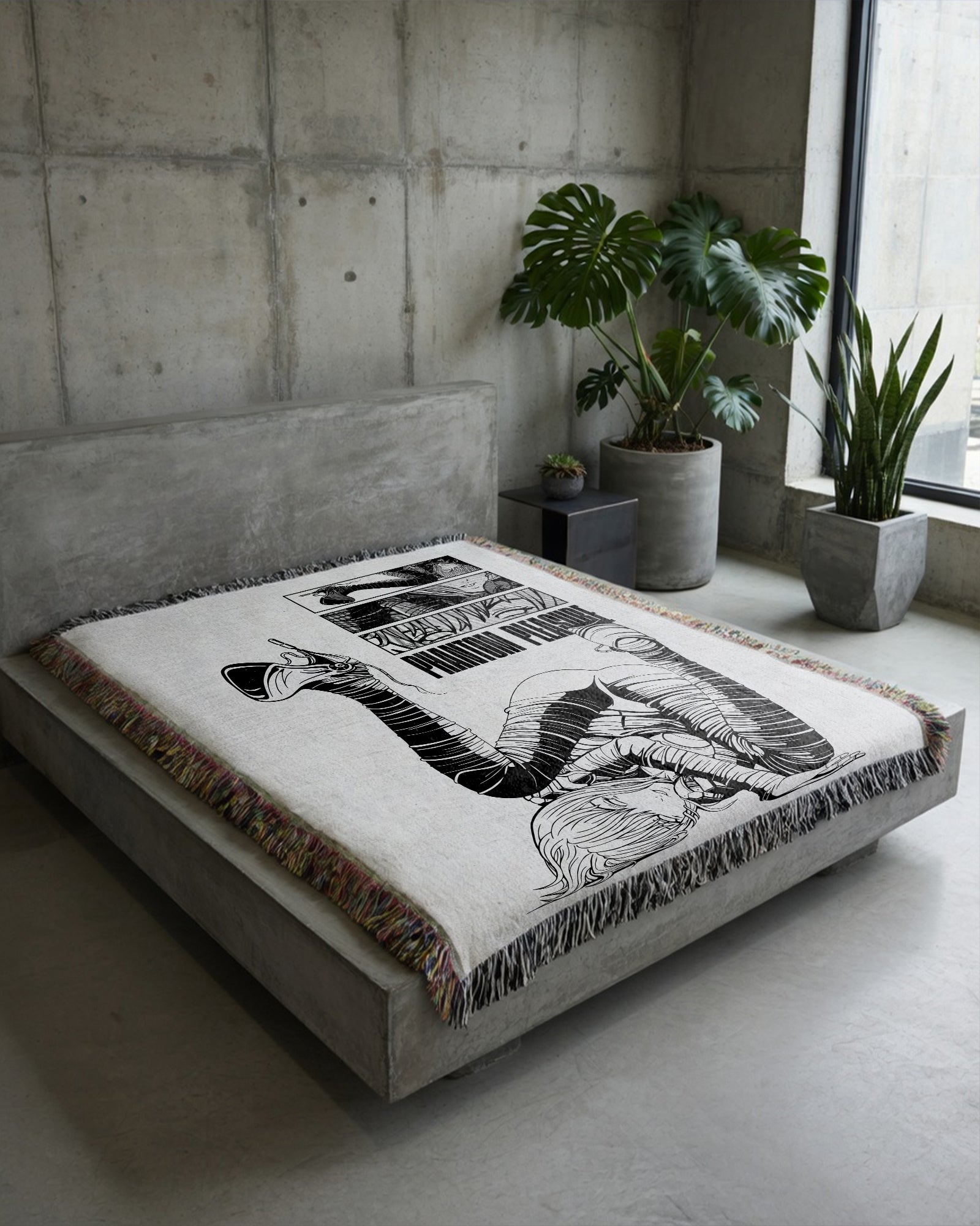 Phantom Pleasure Woven Blanket