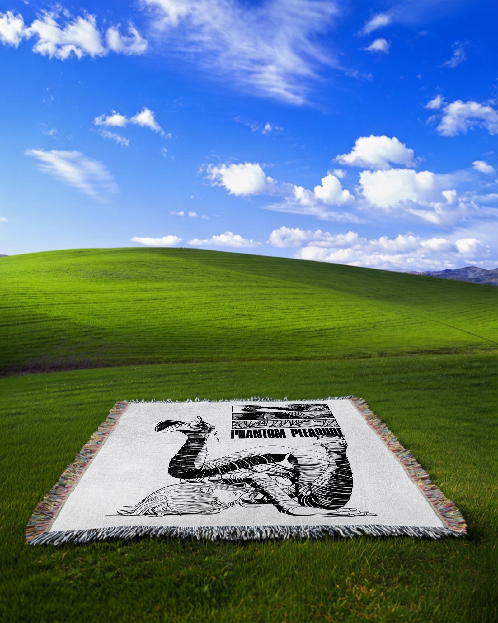 Phantom Pleasure Woven Blanket
