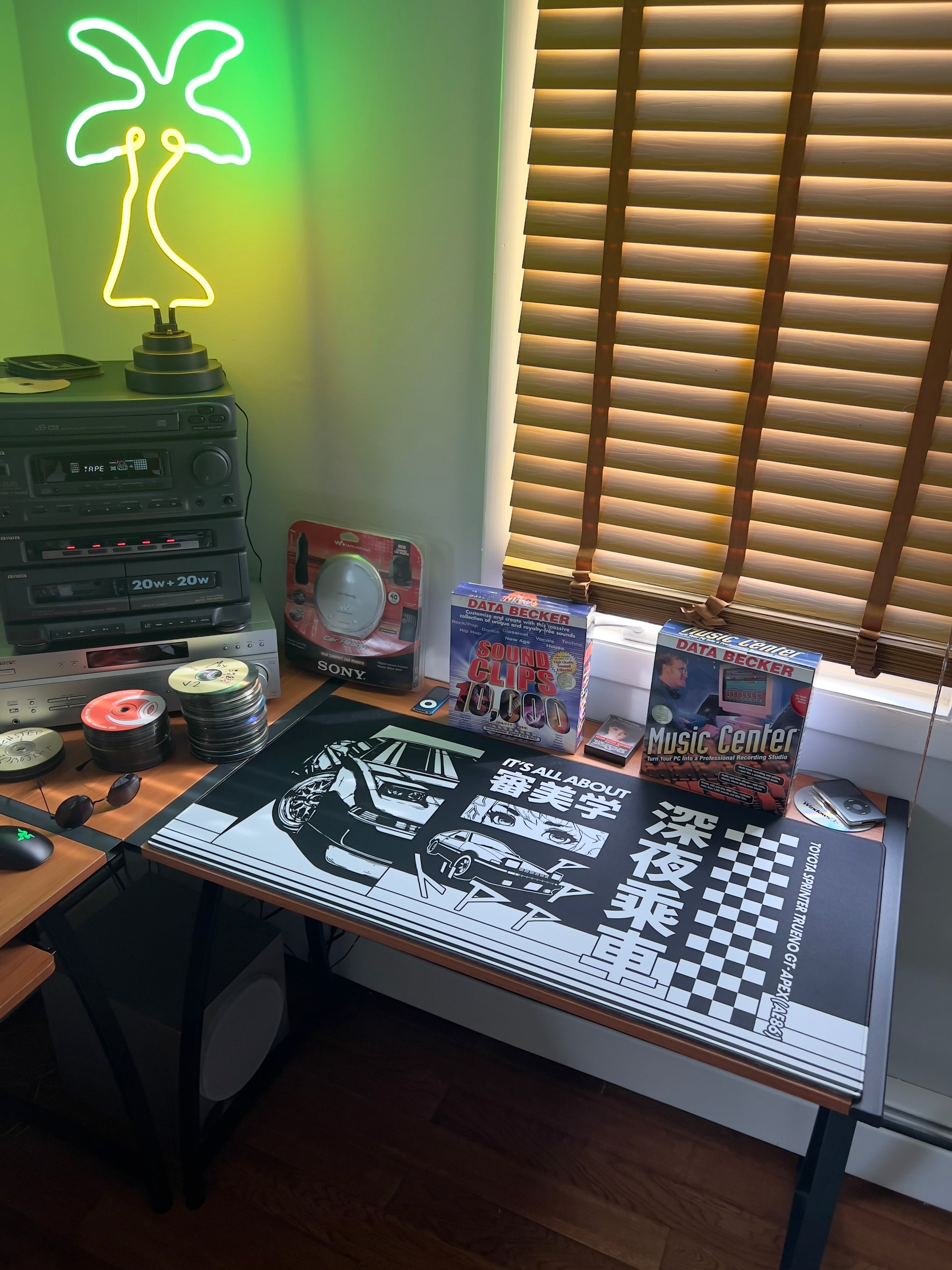Drift Legend Desk Mat