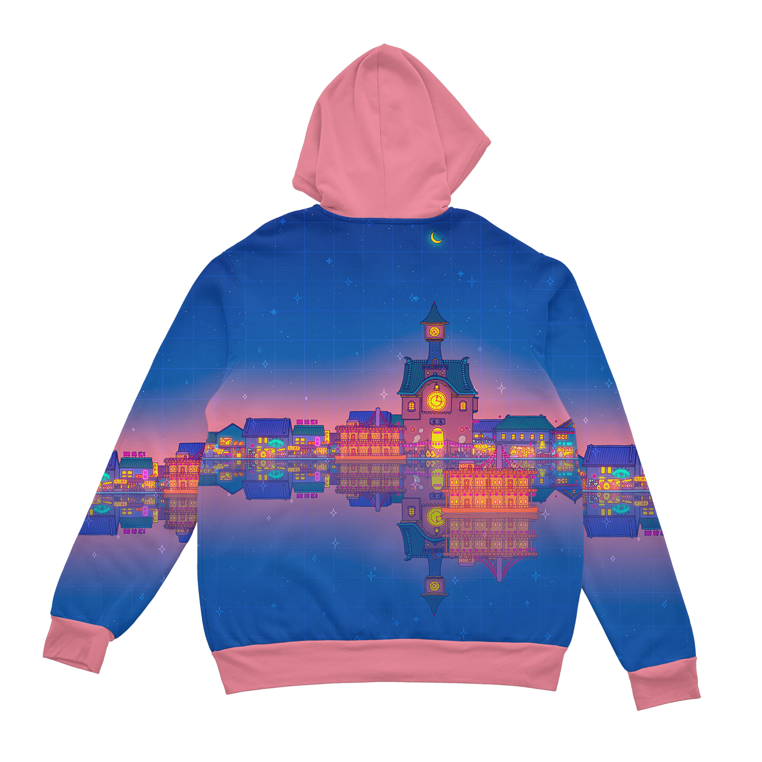 Pleasant Town Zip Up Hoodie