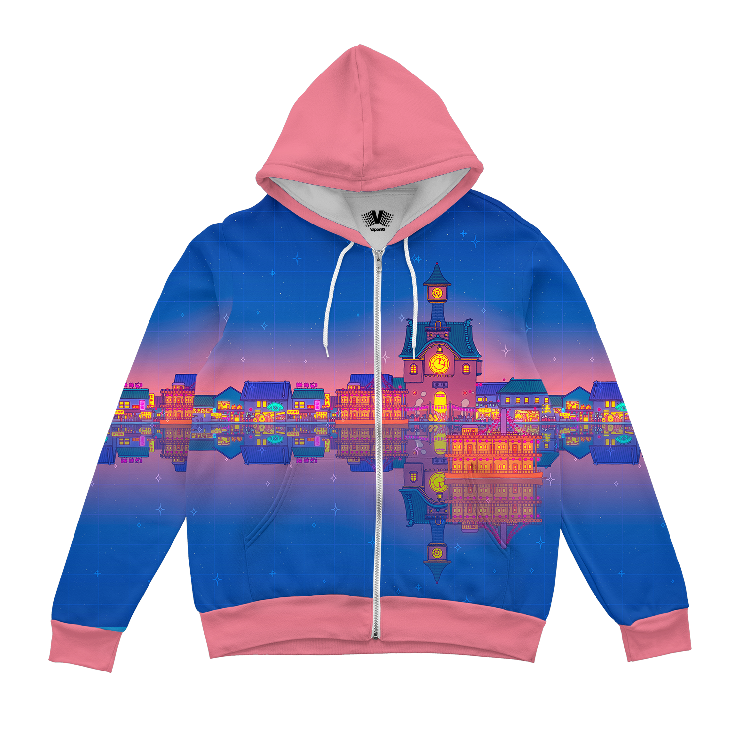 Pleasant Town Zip Up Hoodie