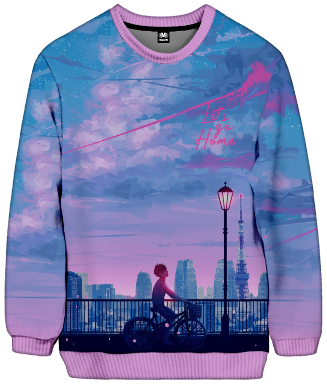 Plum Sky Ride Sweatshirt