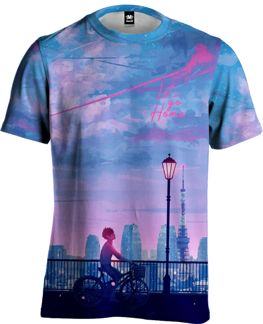 Plum Sky Ride Tee