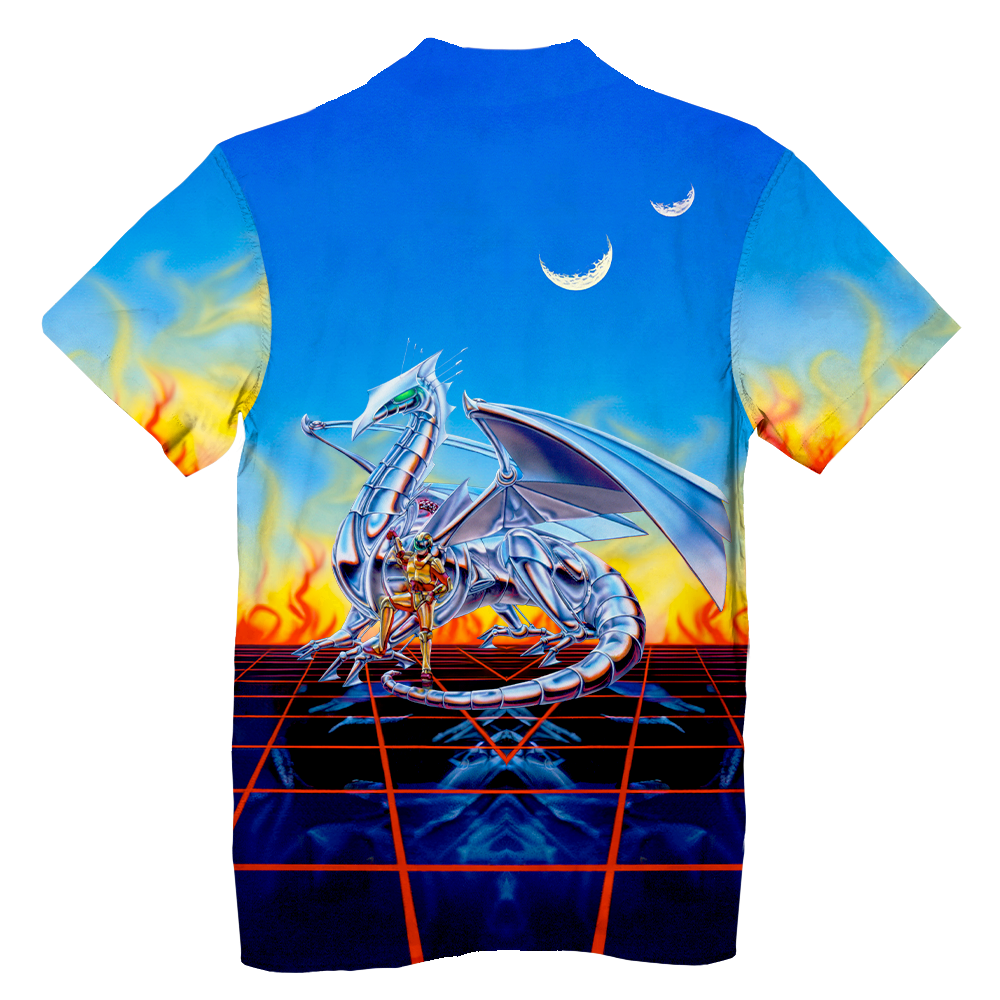 Reflections On The Grid Hawaiian Shirt