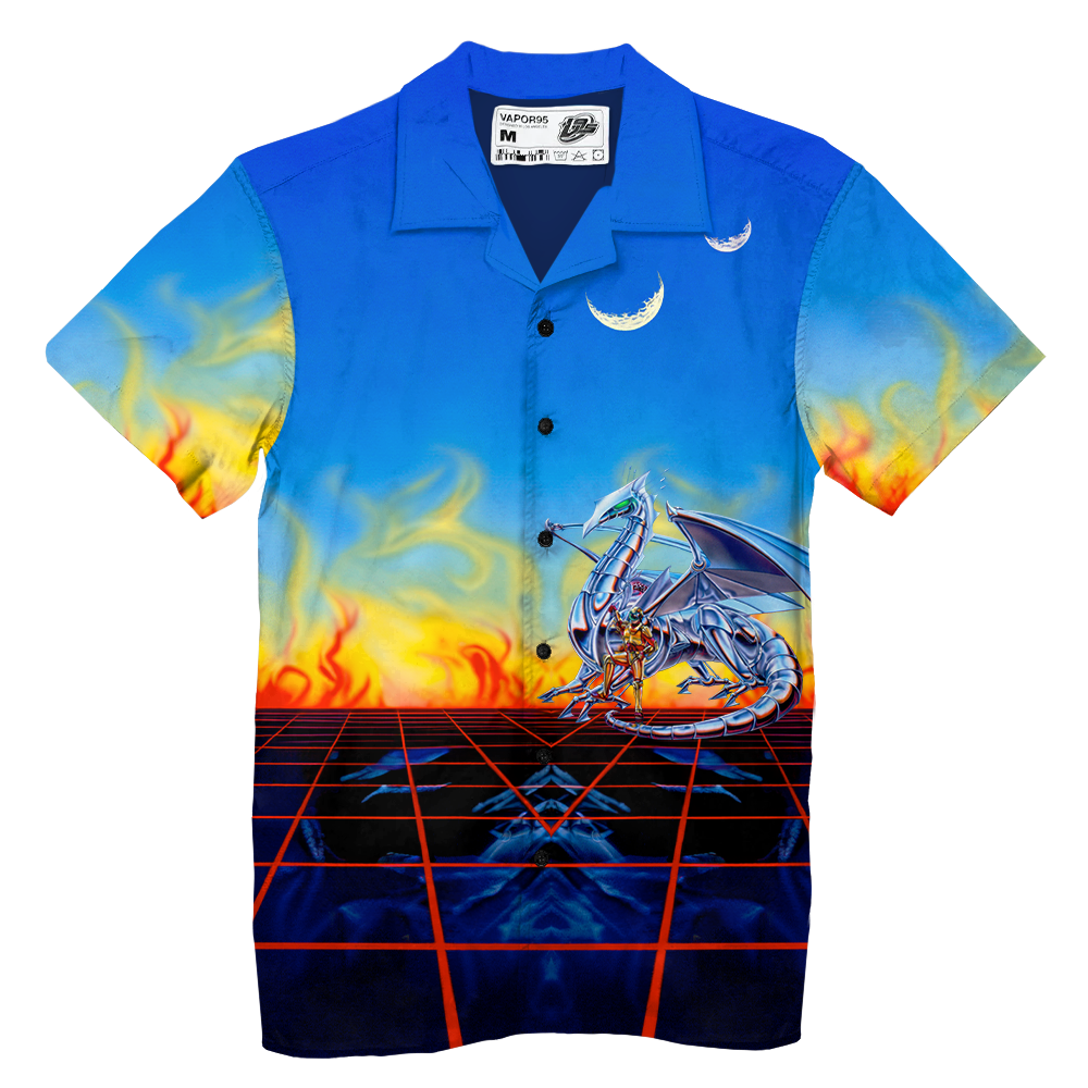 Reflections On The Grid Hawaiian Shirt