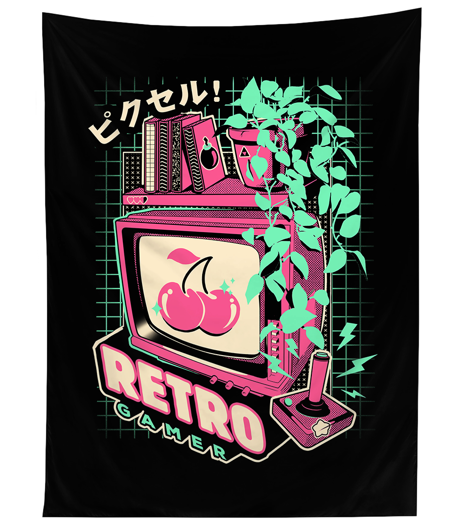Retro Gamer Tapestry
