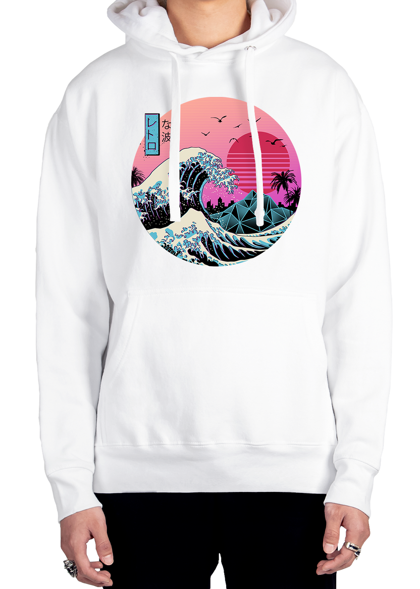 Experience The Vaporwave Fashion With Vapor95 S Graphic Hoodies Retro