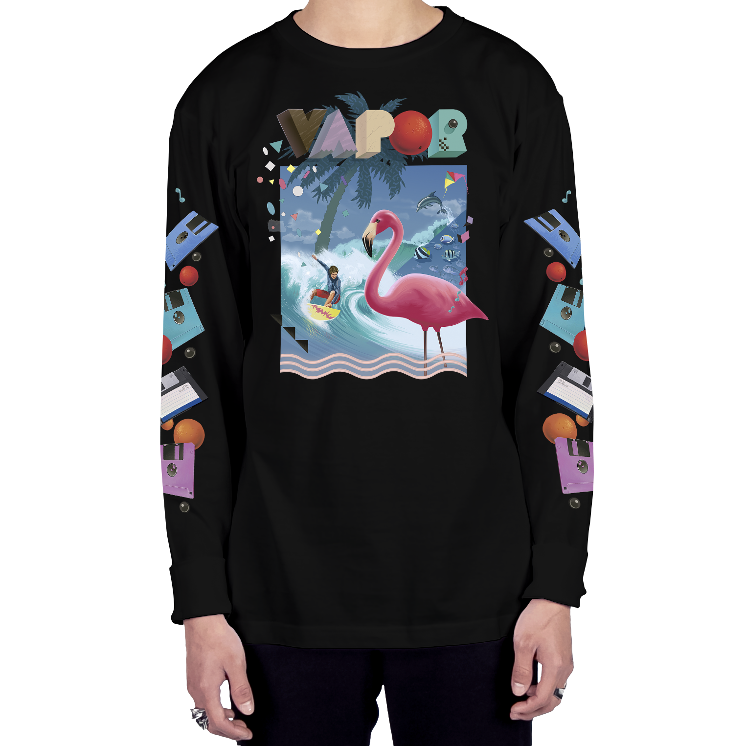 Ride The Wave Long Sleeve Tee