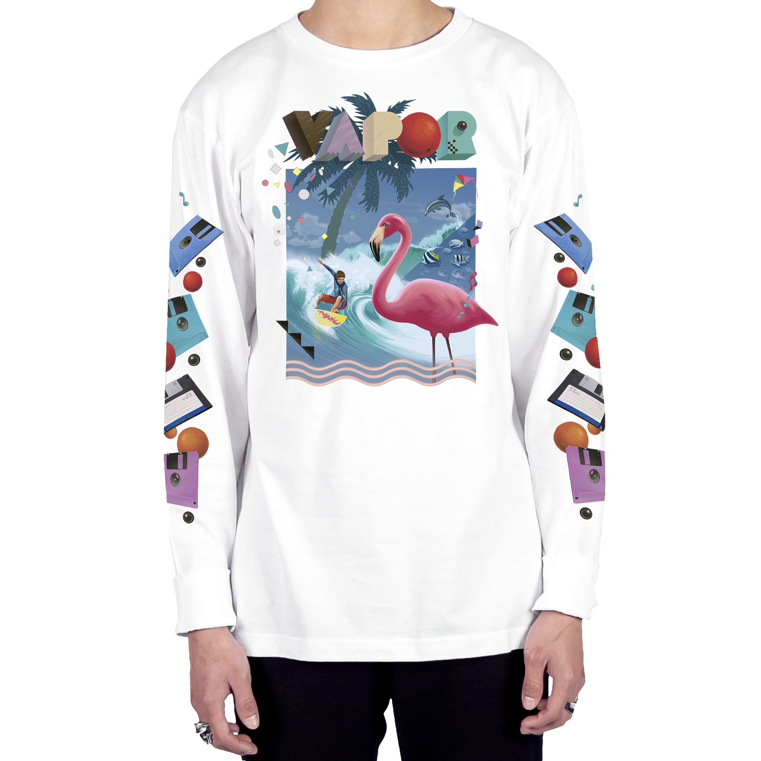 Ride The Wave Long Sleeve Tee