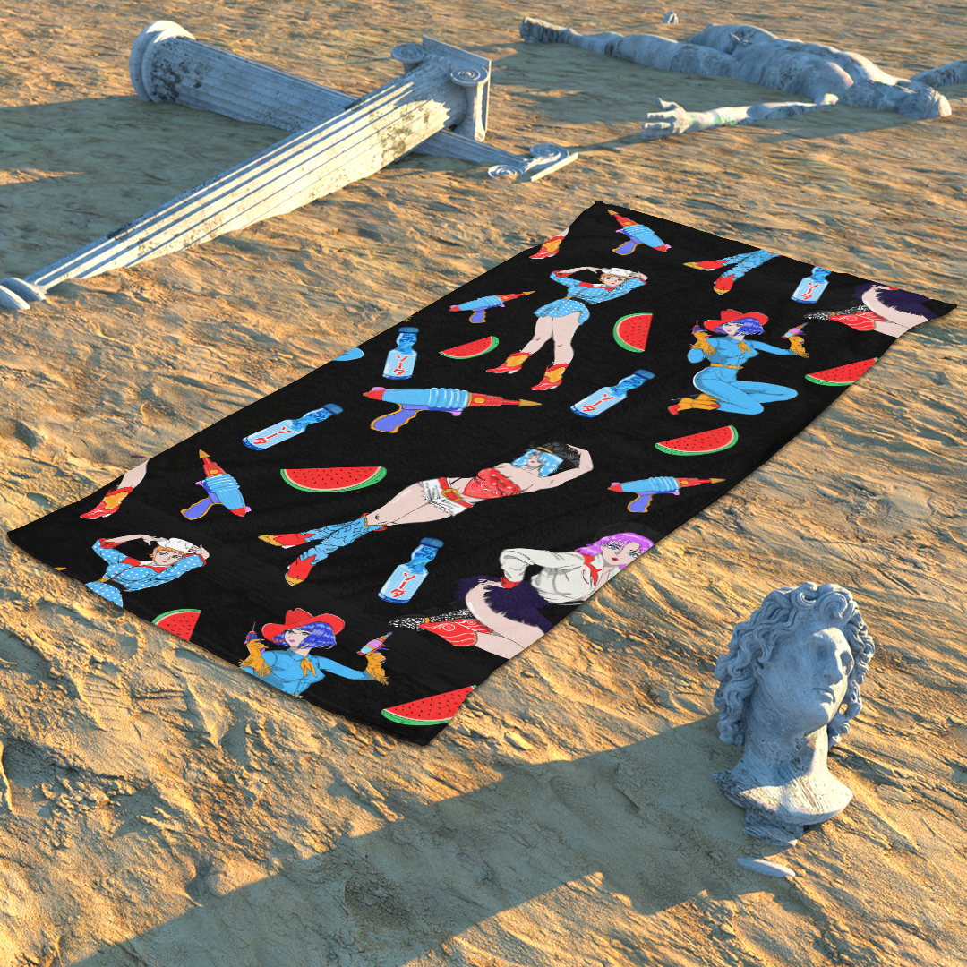 Rootin Tootin Beach Towel