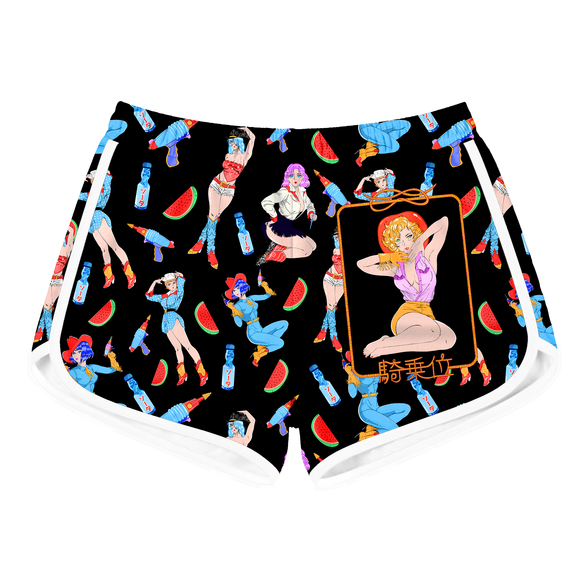 Rootin Tootin Retro Shorts
