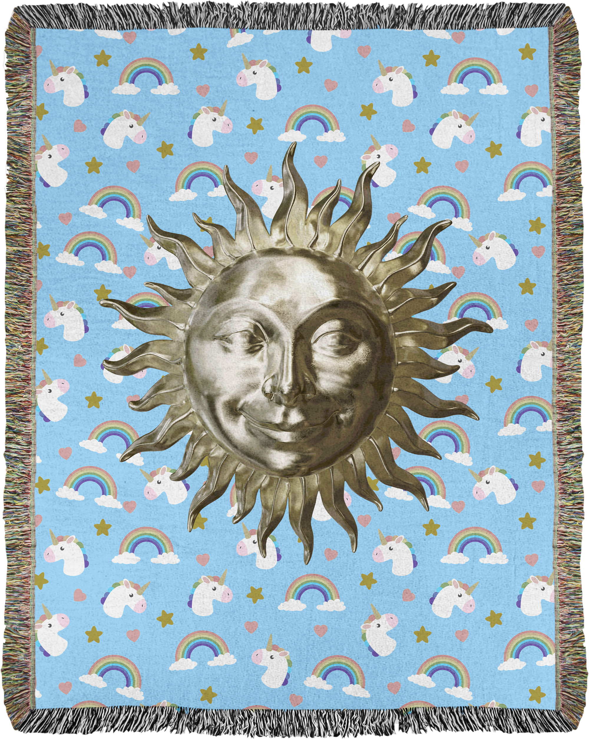 Play God Woven Blanket