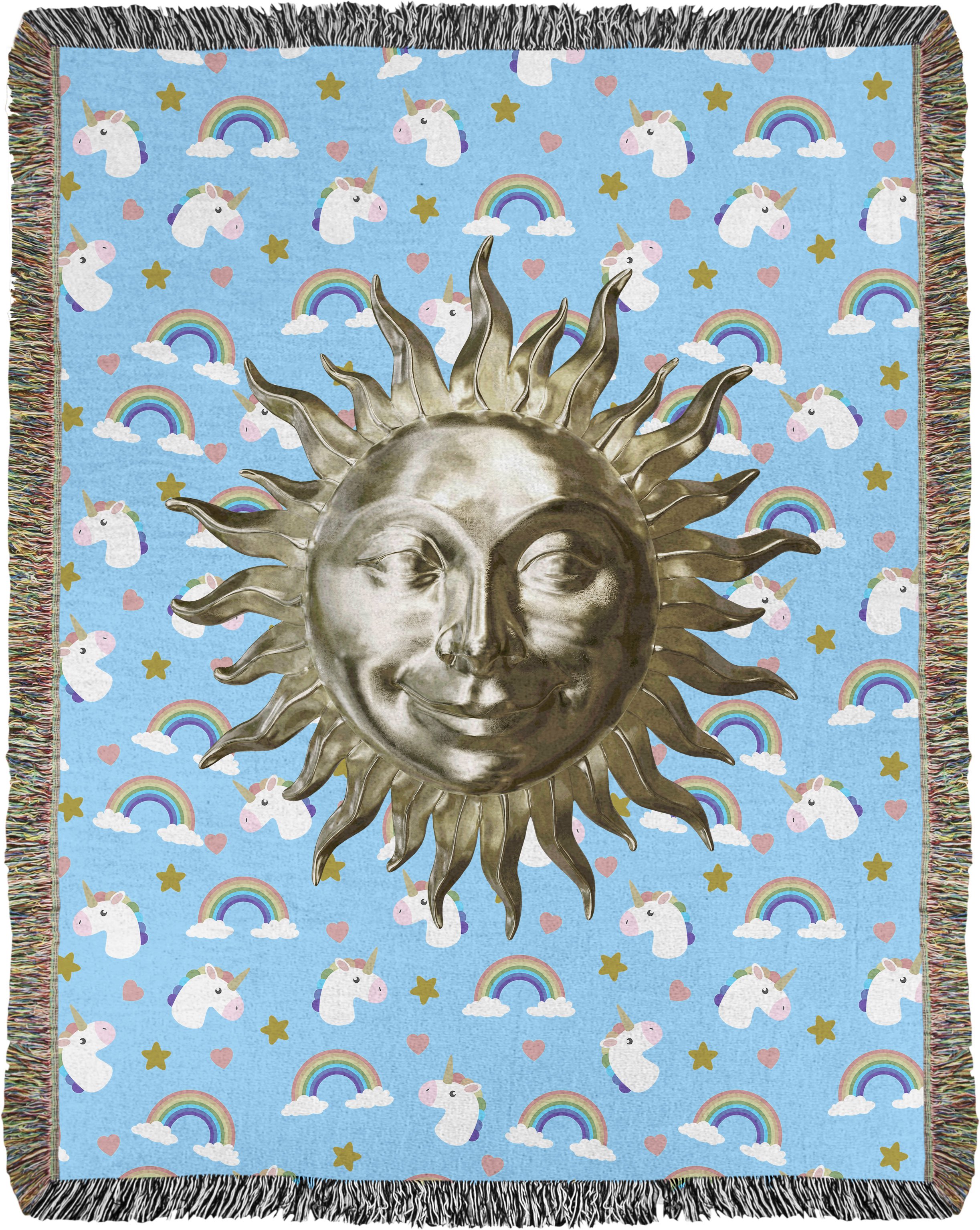 Play God Woven Blanket