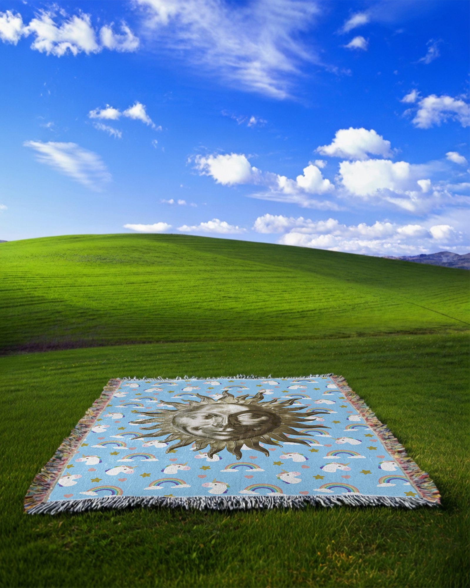 Play God Woven Blanket