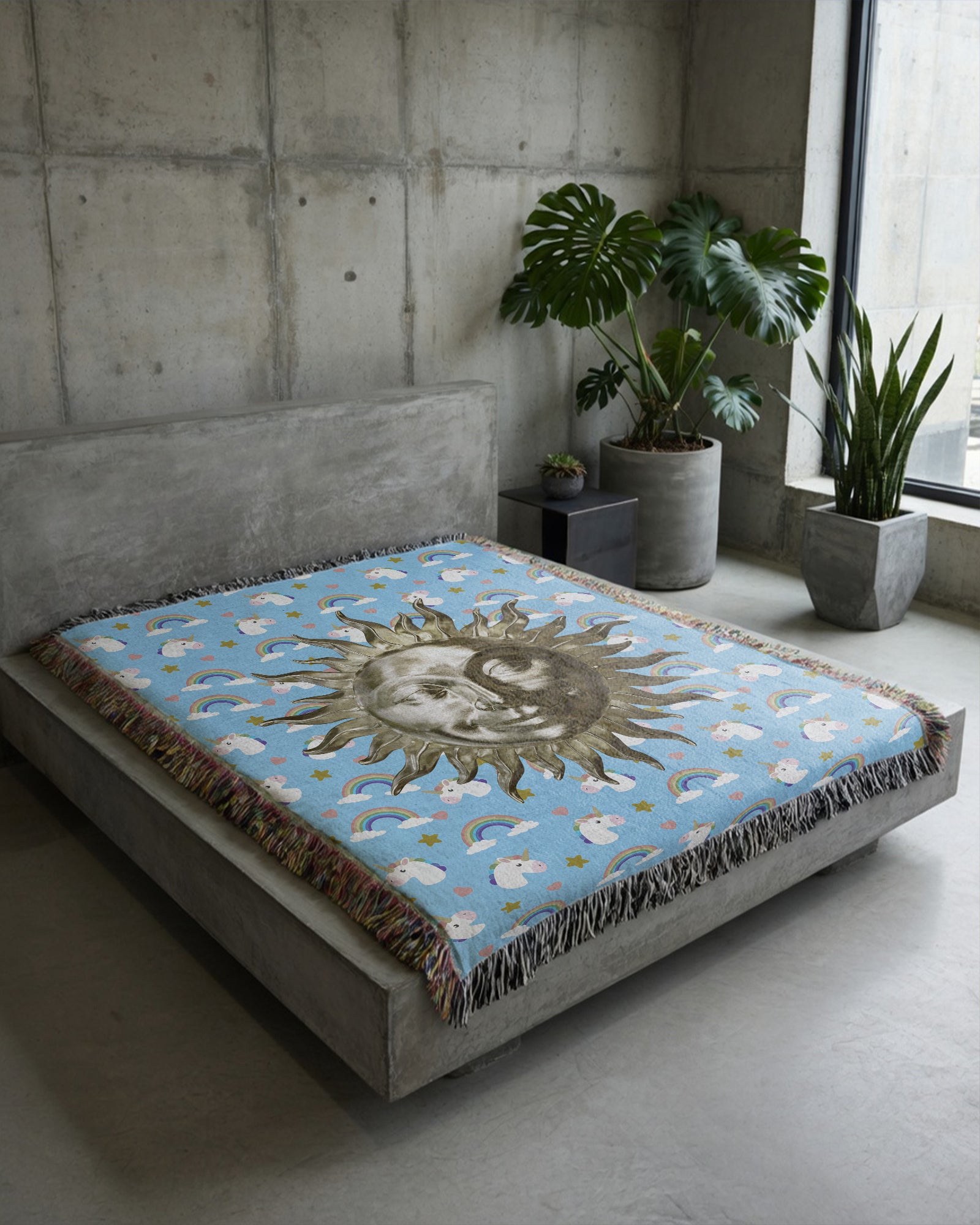 Play God Woven Blanket