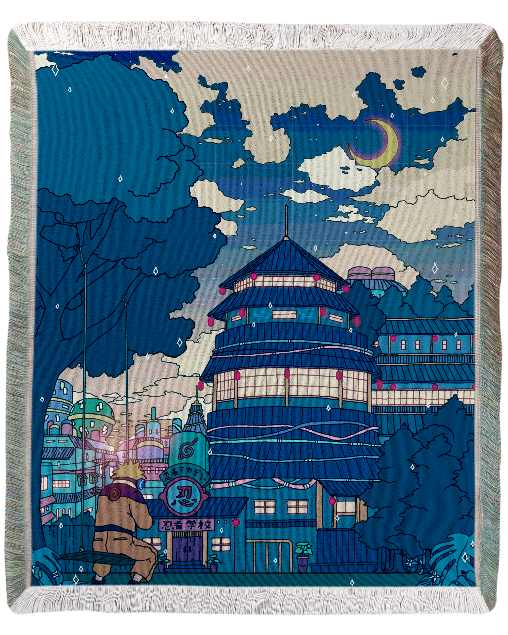 Sadness & Sorrow Woven Blanket