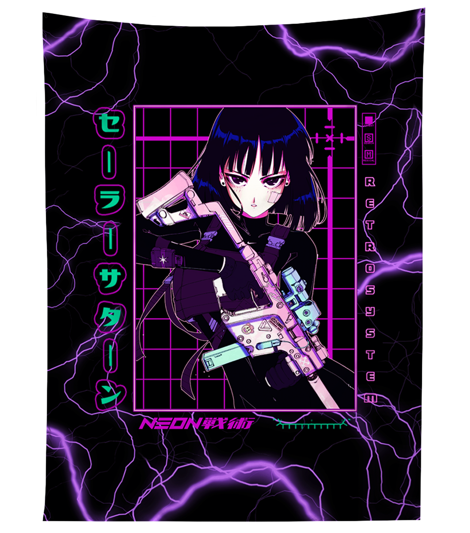 Sailor Saturn Tapestry