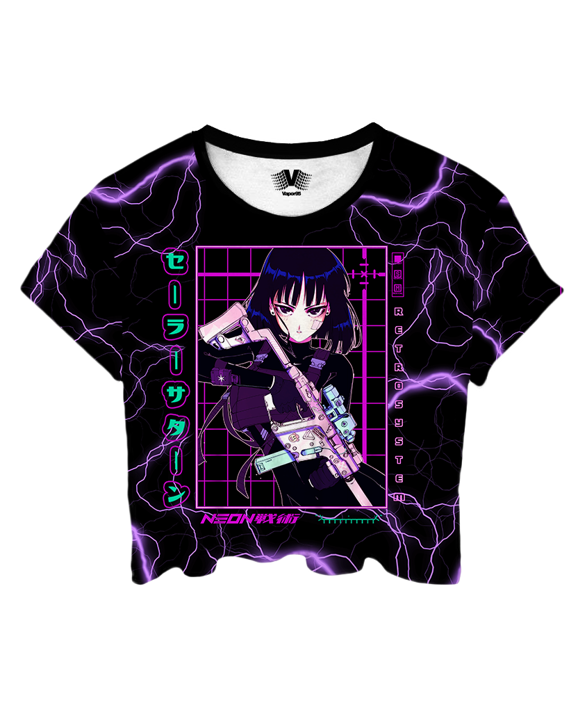 Sailor Saturn Crop Top