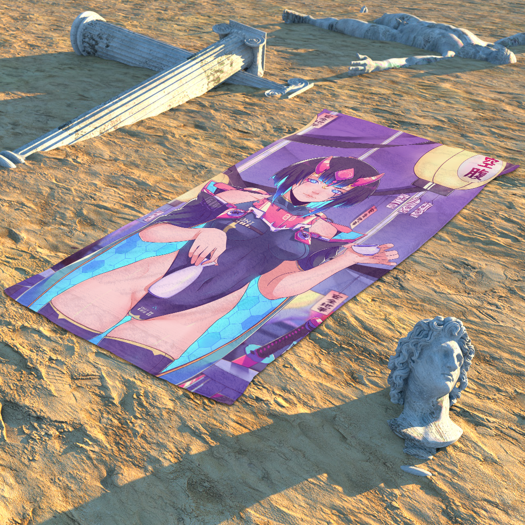 Sake Beach Towel