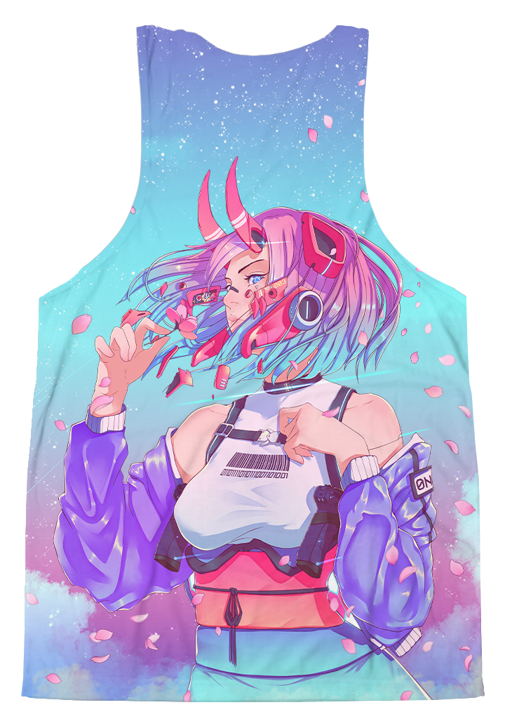 Sakura Oni Tank Top