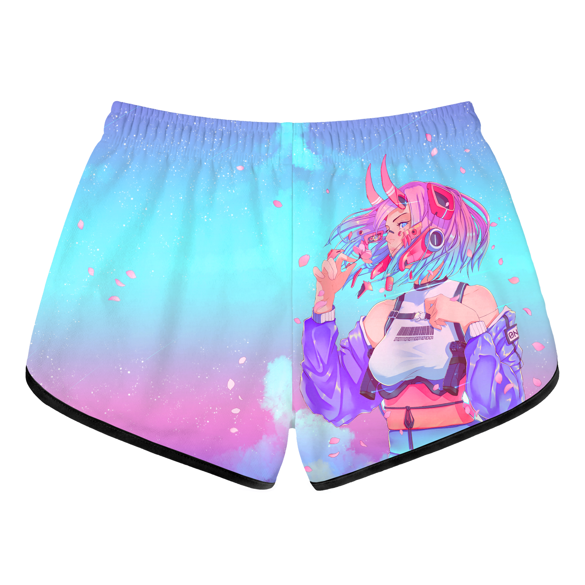 Sakura Oni Retro Shorts