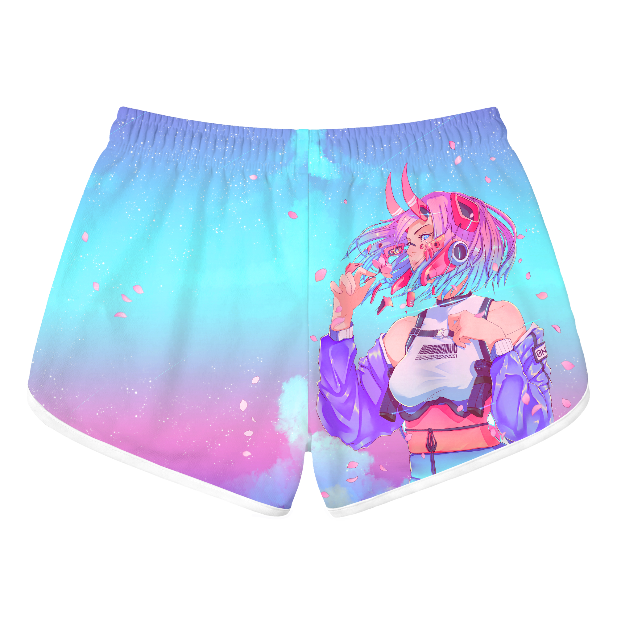 Sakura Oni Retro Shorts