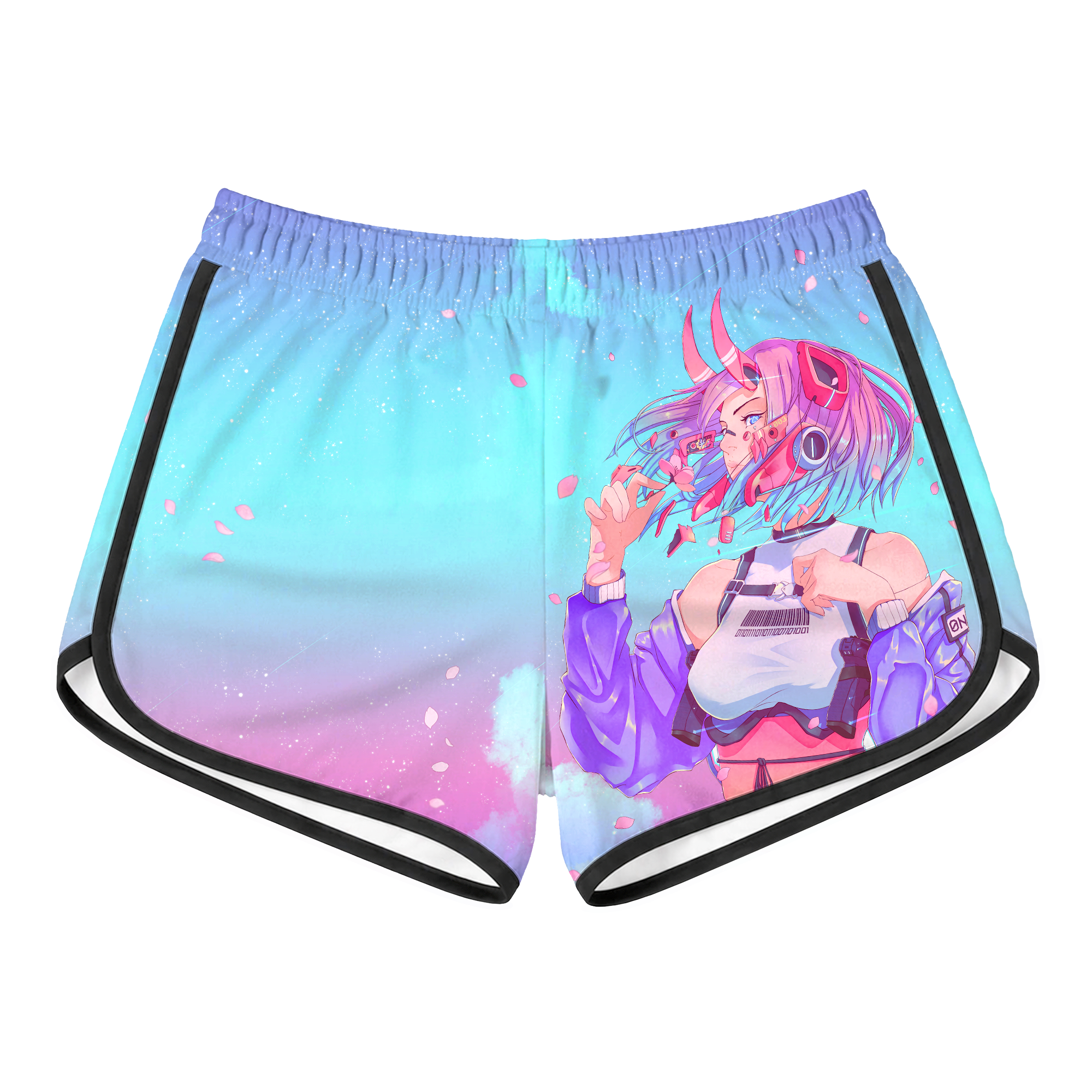 Sakura Oni Retro Shorts