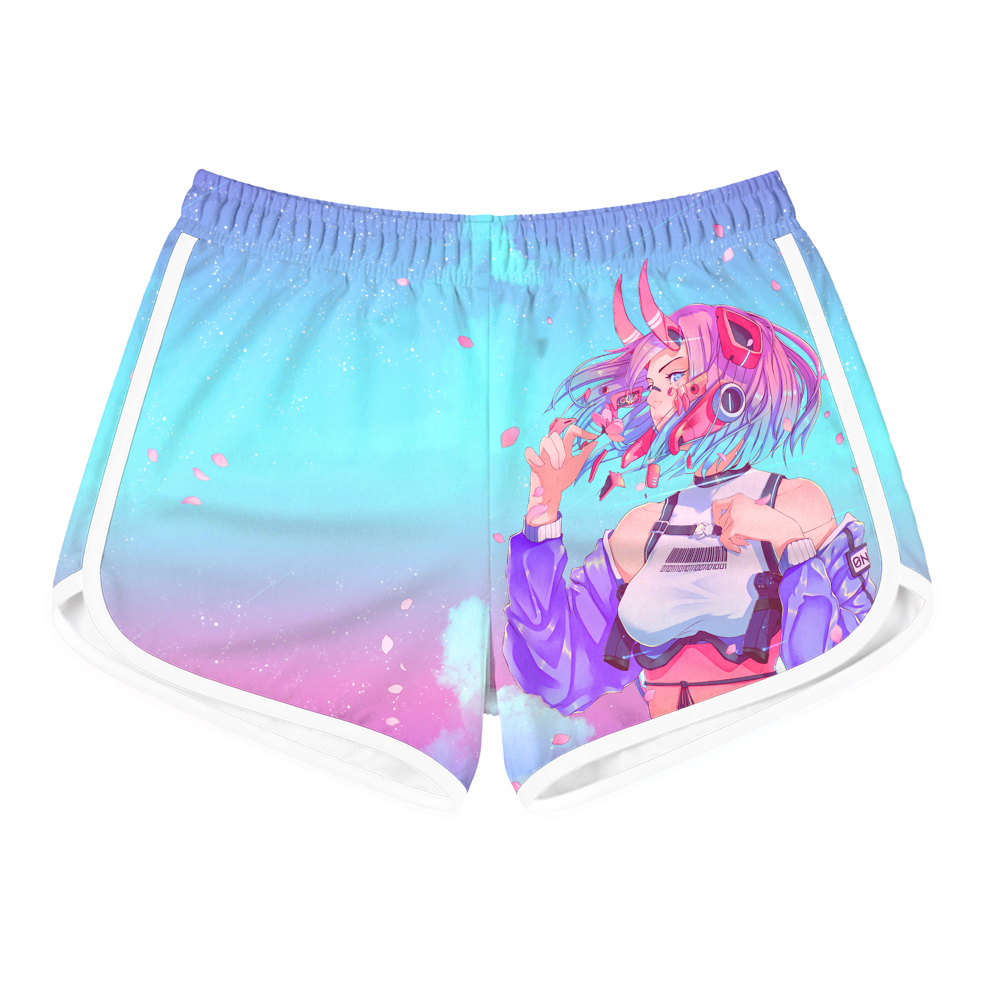 Sakura Oni Retro Shorts