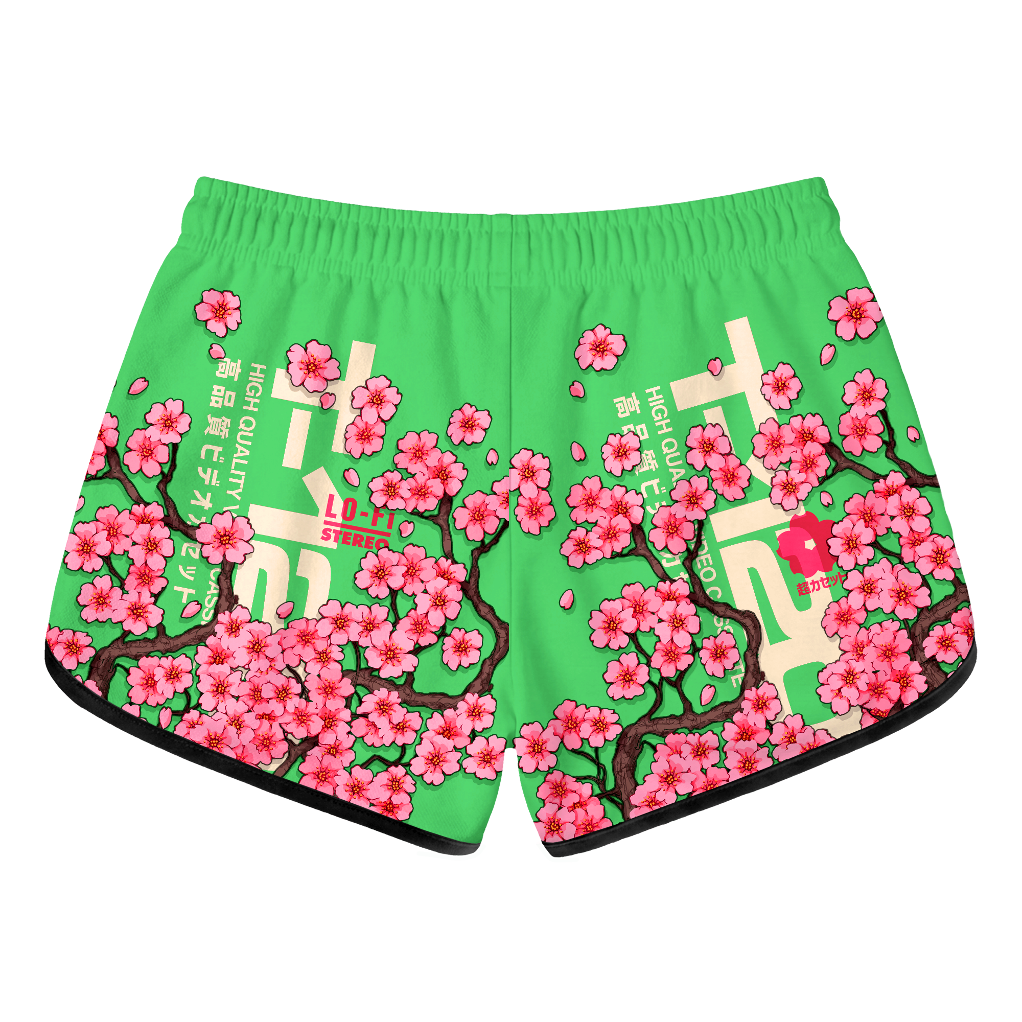 Sakura Supercassette Retro Shorts