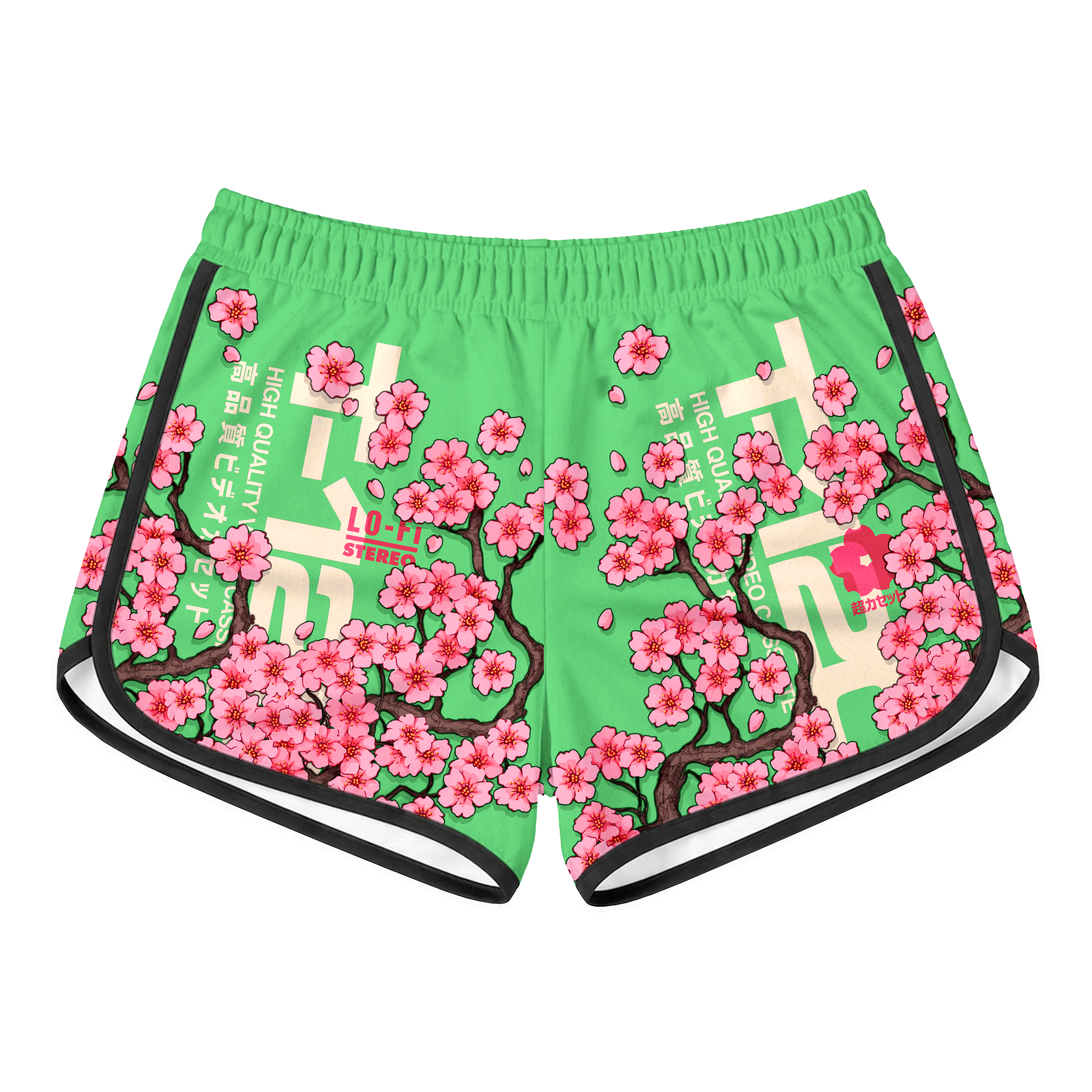 Sakura Supercassette Retro Shorts