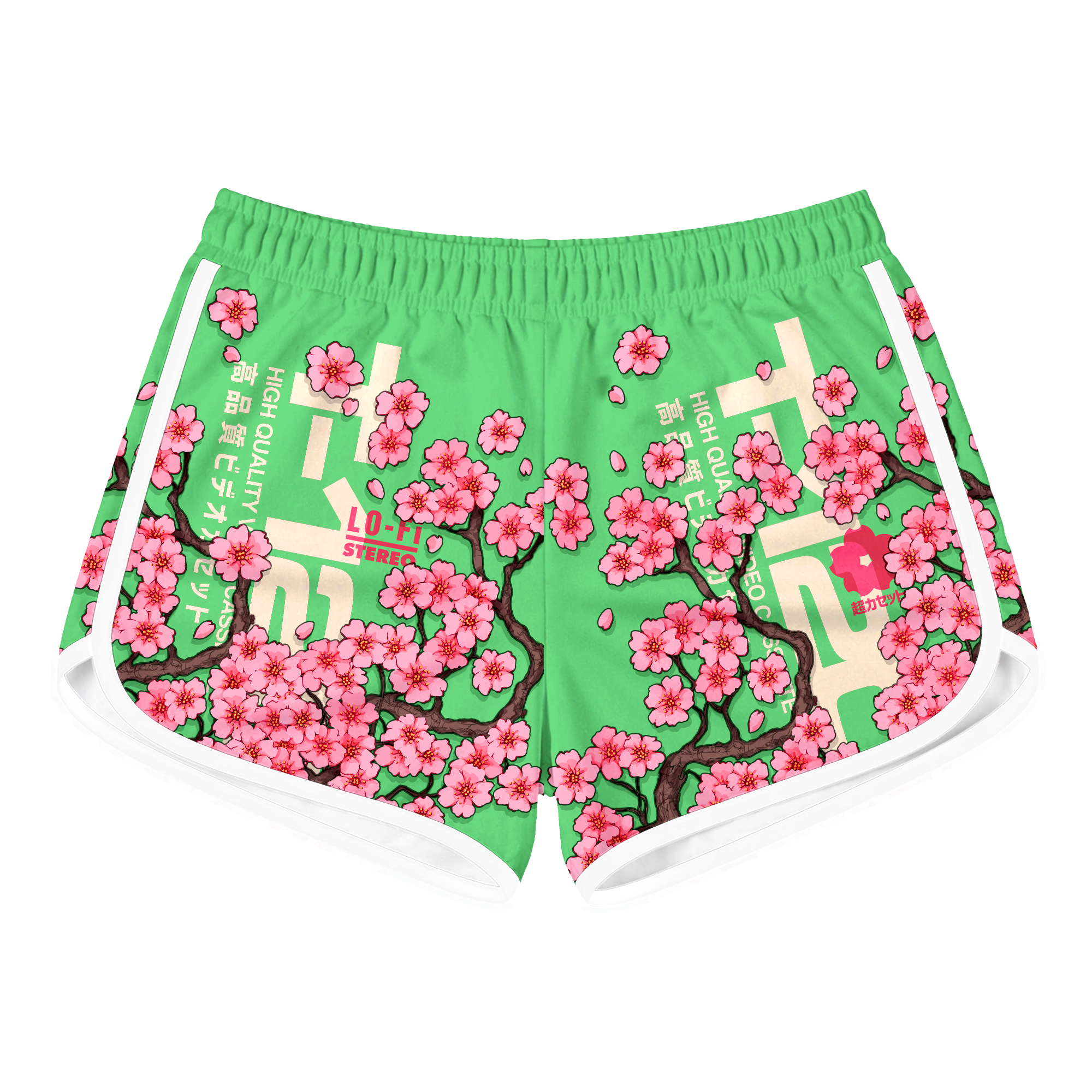 Sakura Supercassette Retro Shorts