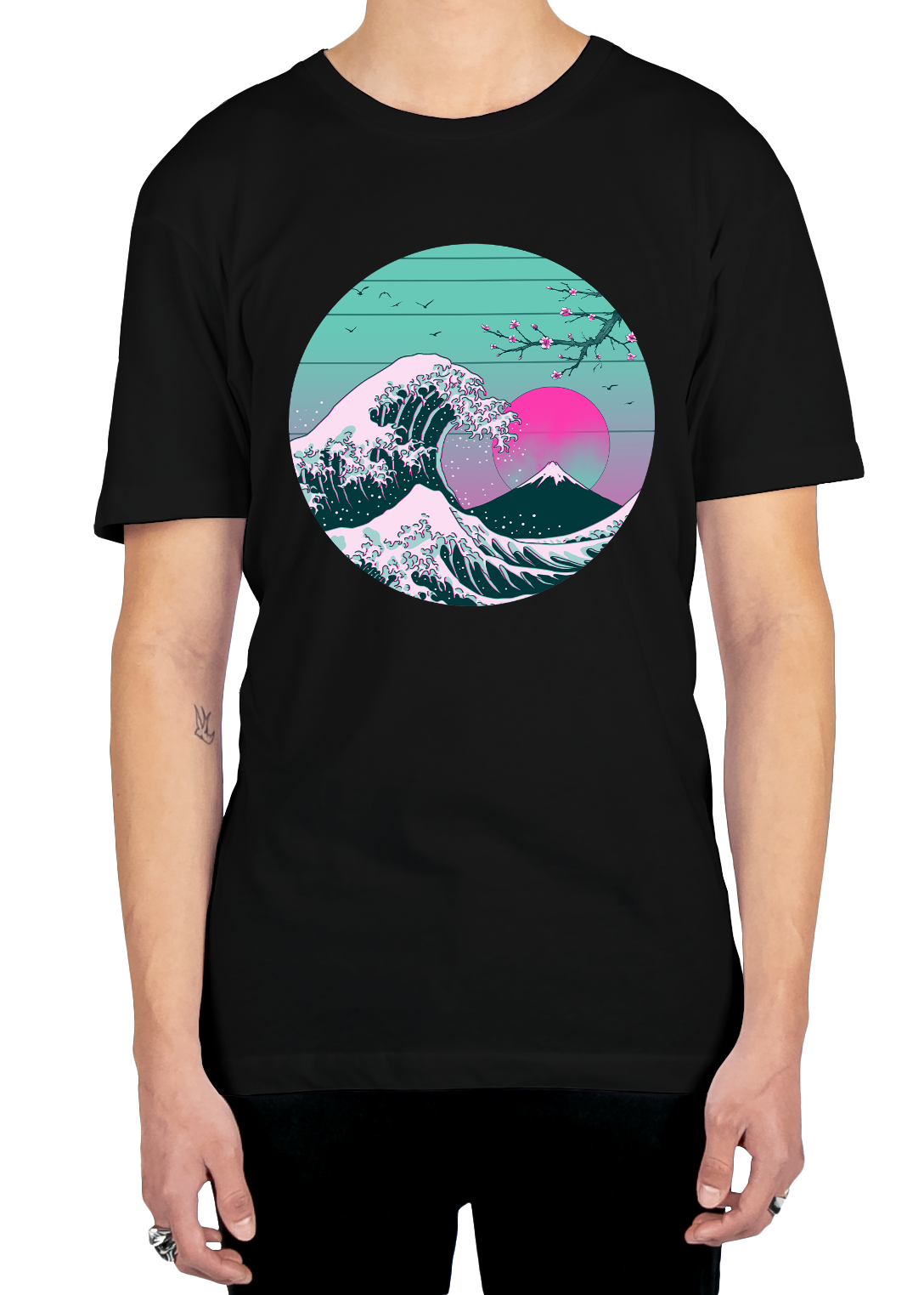 Sakura Wave Tee