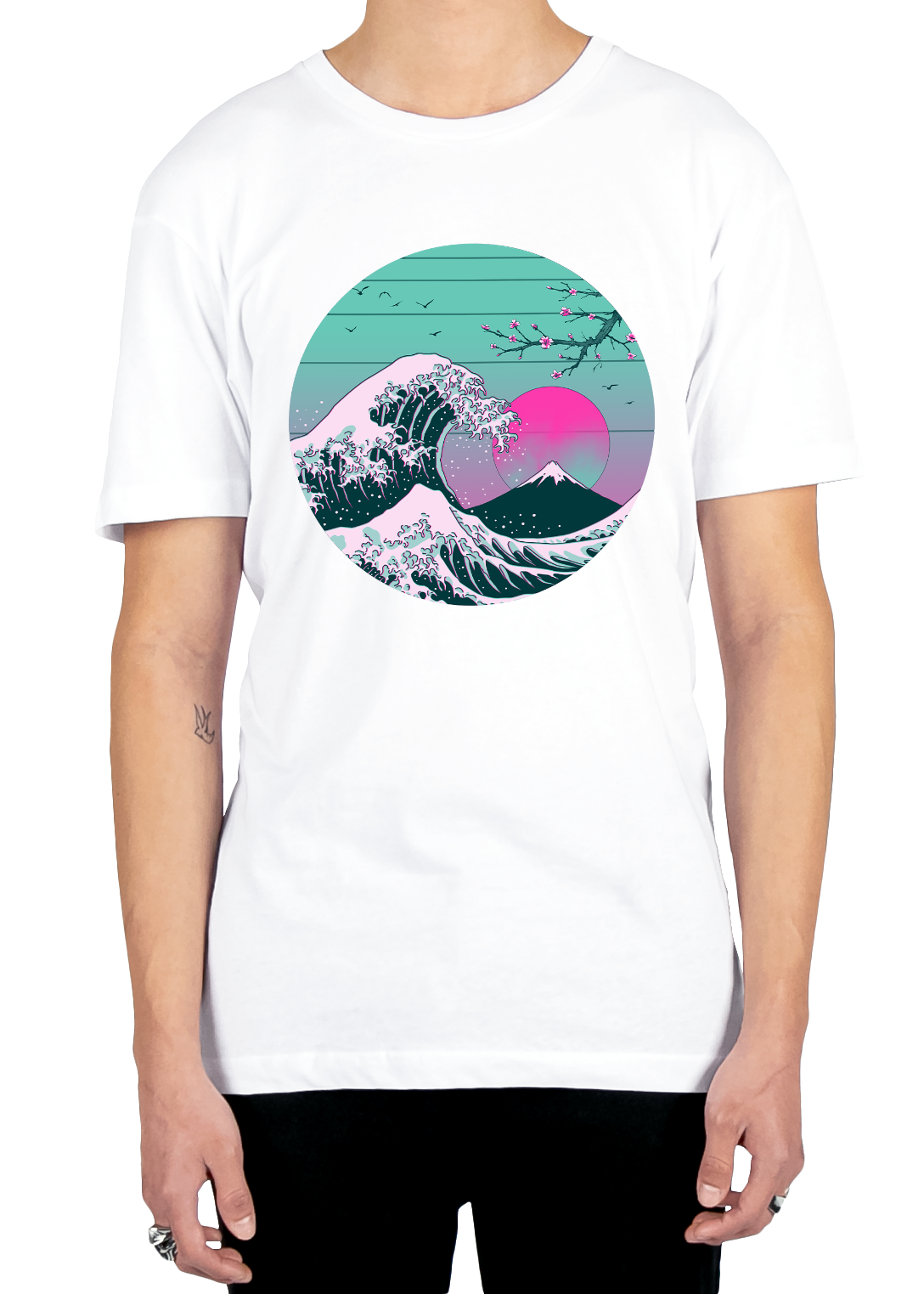 Sakura Wave Tee