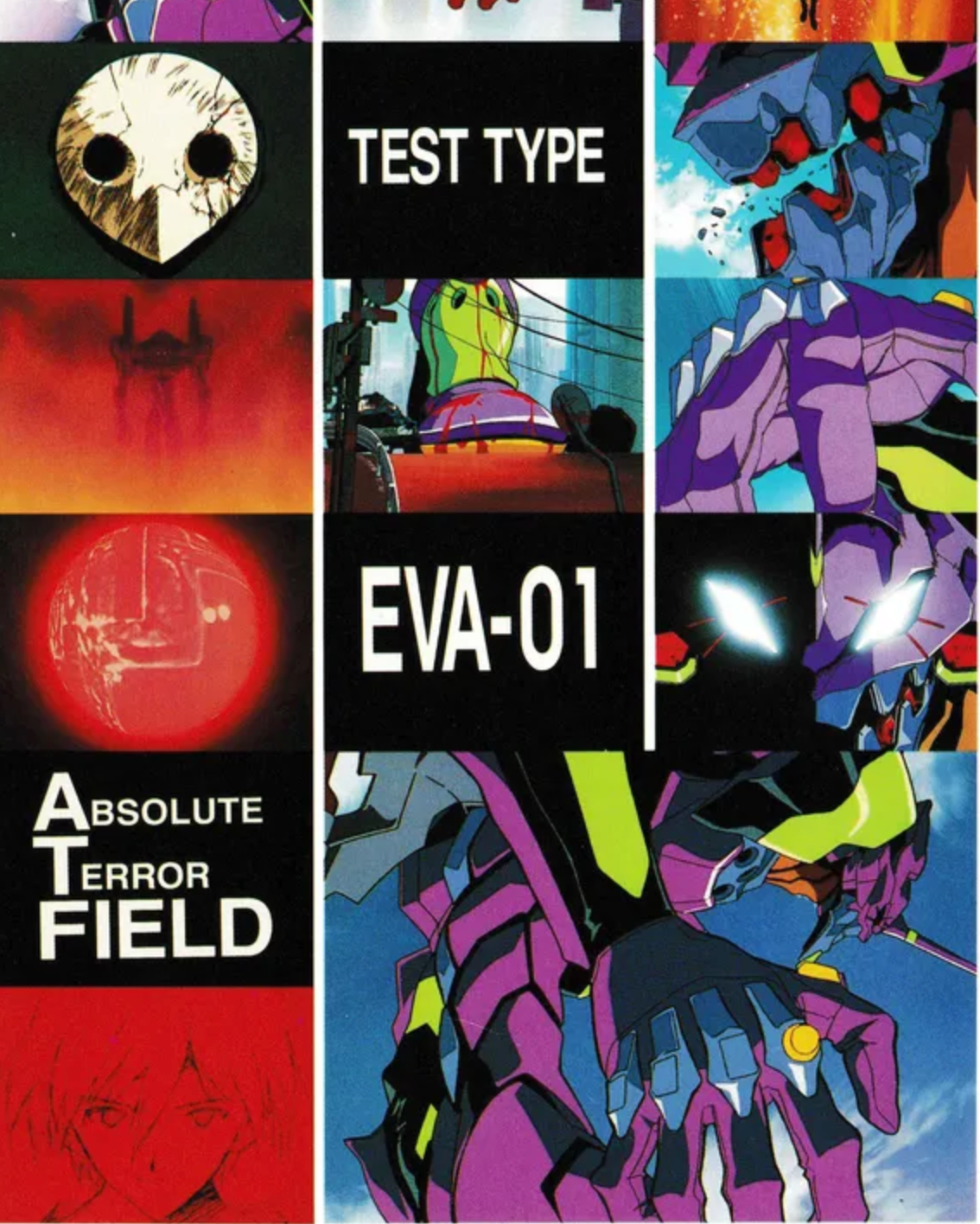 Neon Genesis Evagelion Newtype Film book Complete Art Book Set