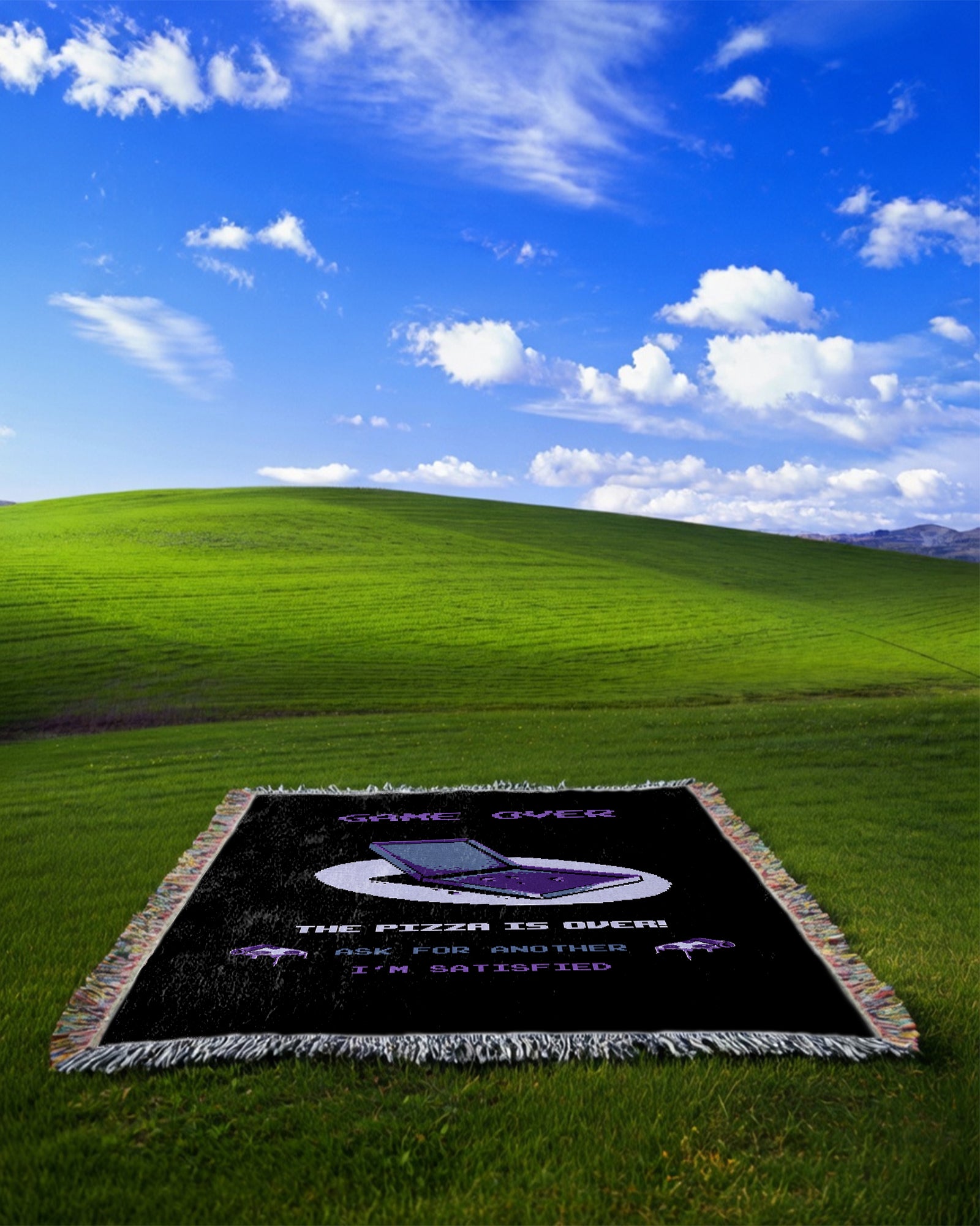 Seconds Please Woven Blanket
