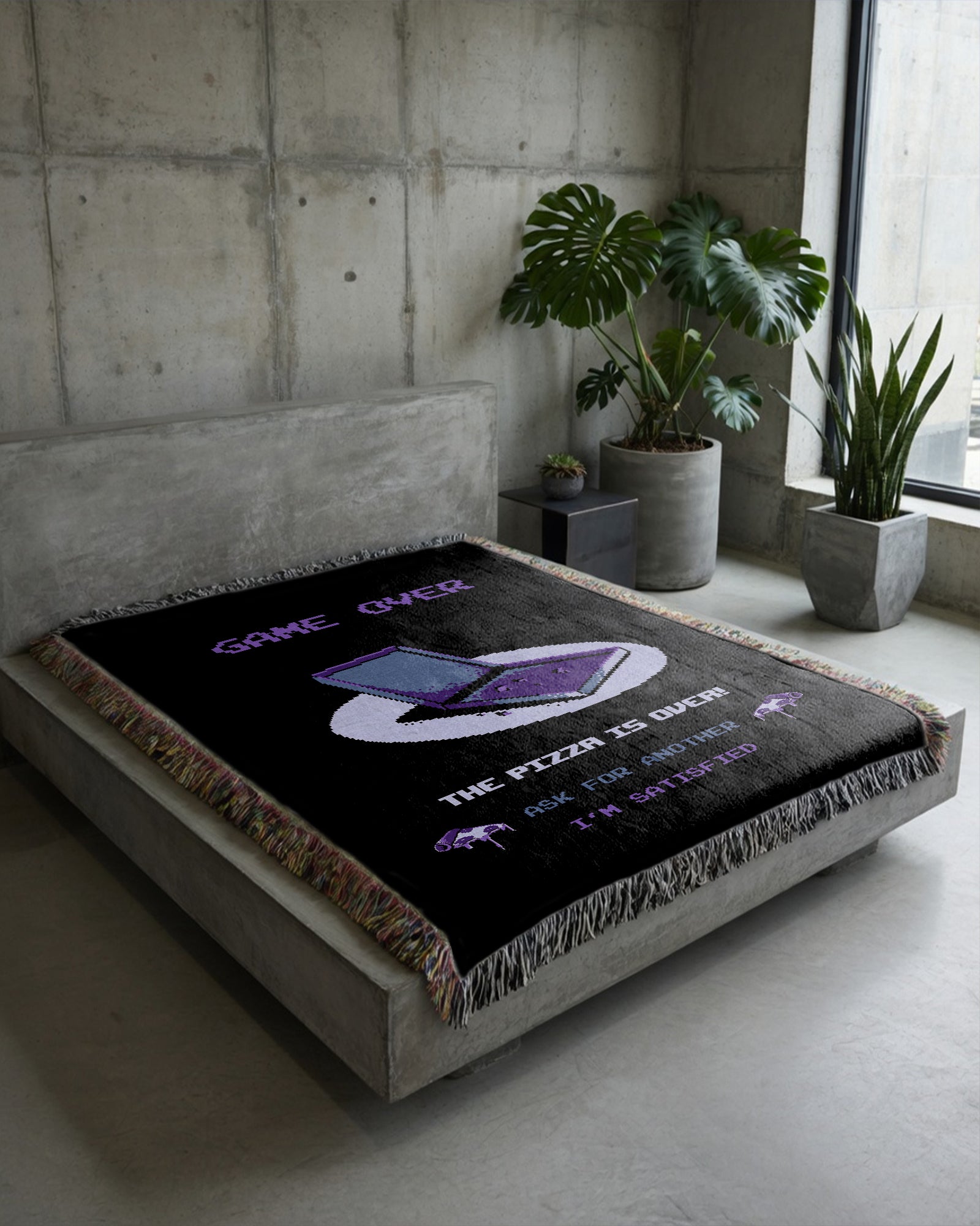 Seconds Please Woven Blanket