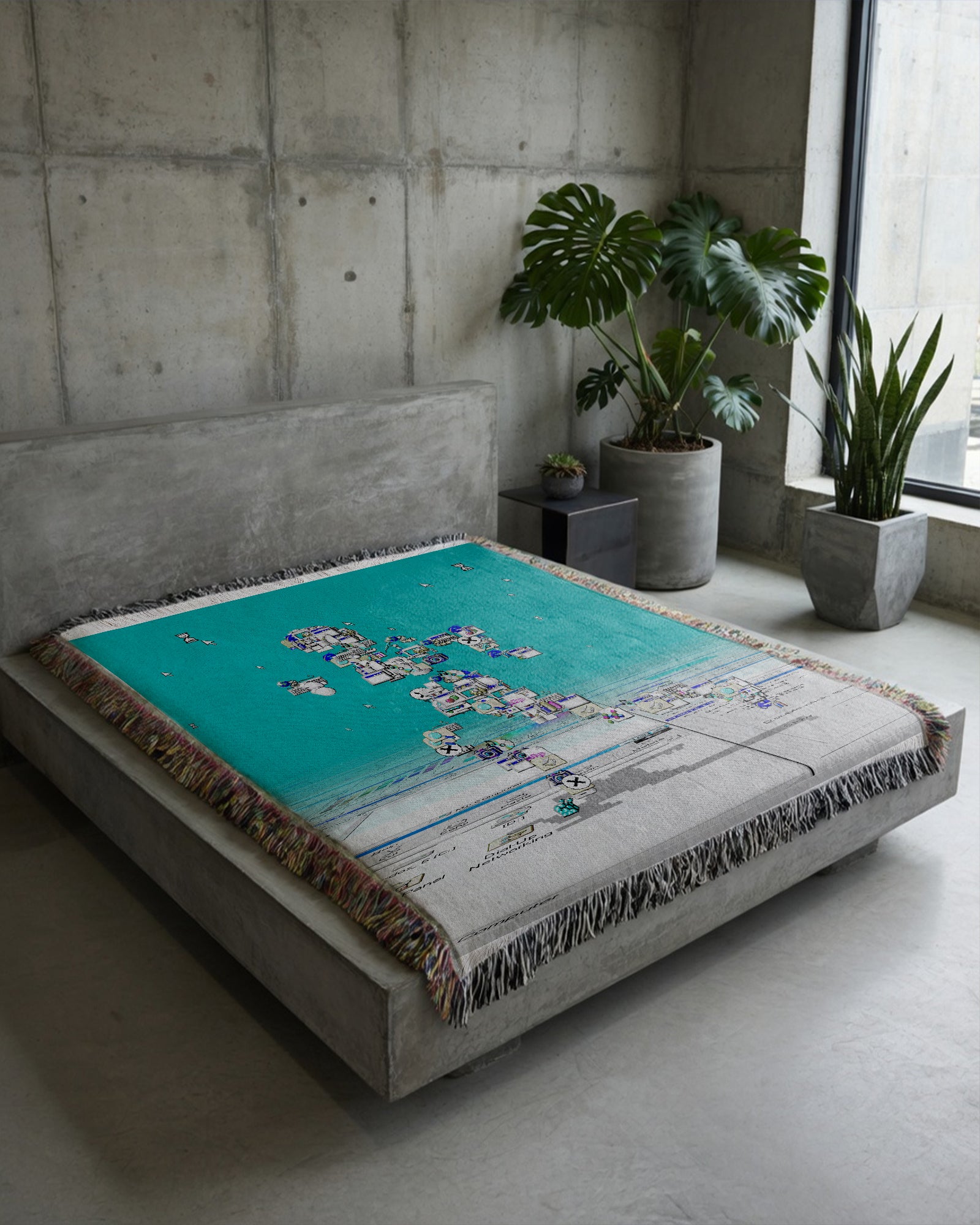 Self Manager Woven Blanket