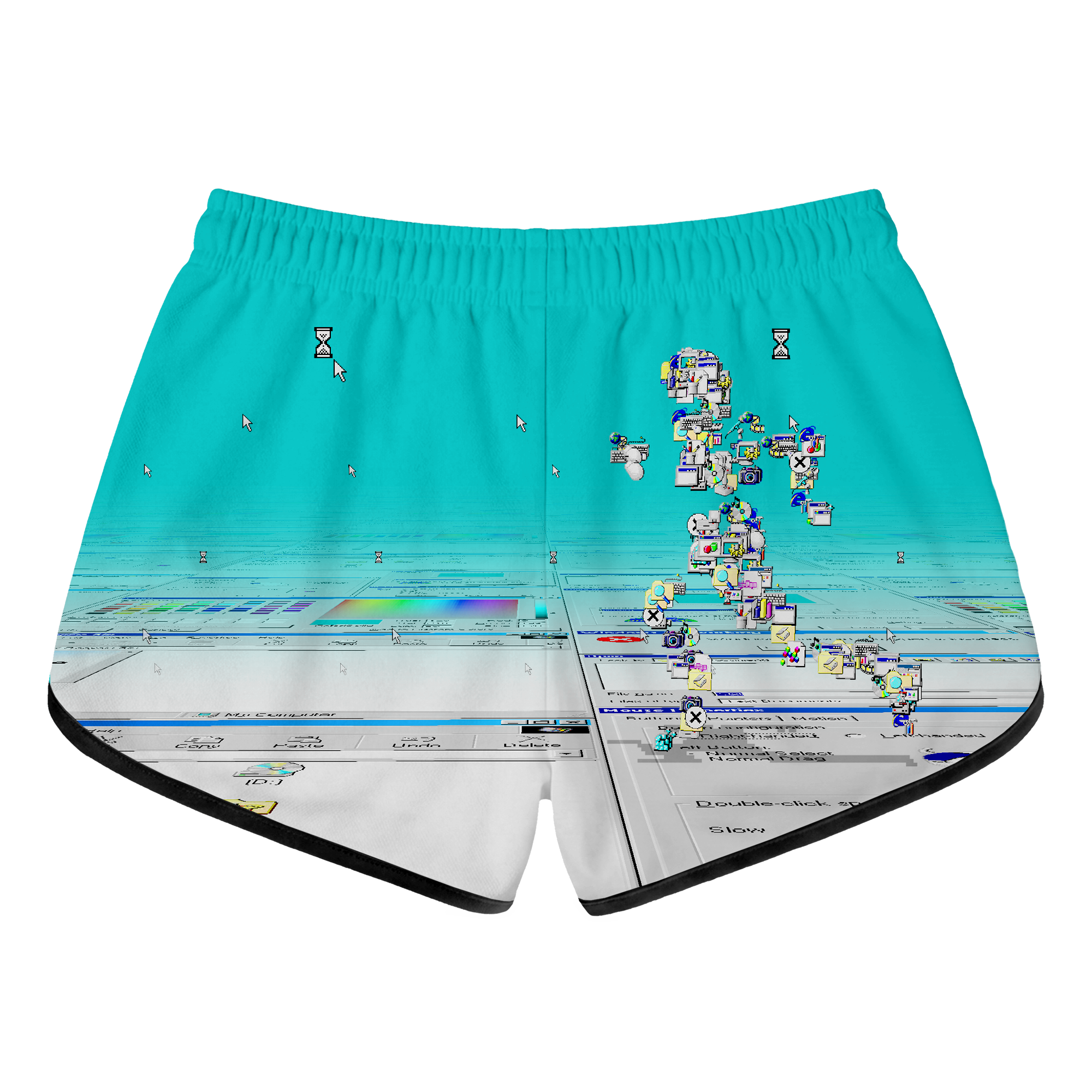 Self Manager Retro Shorts