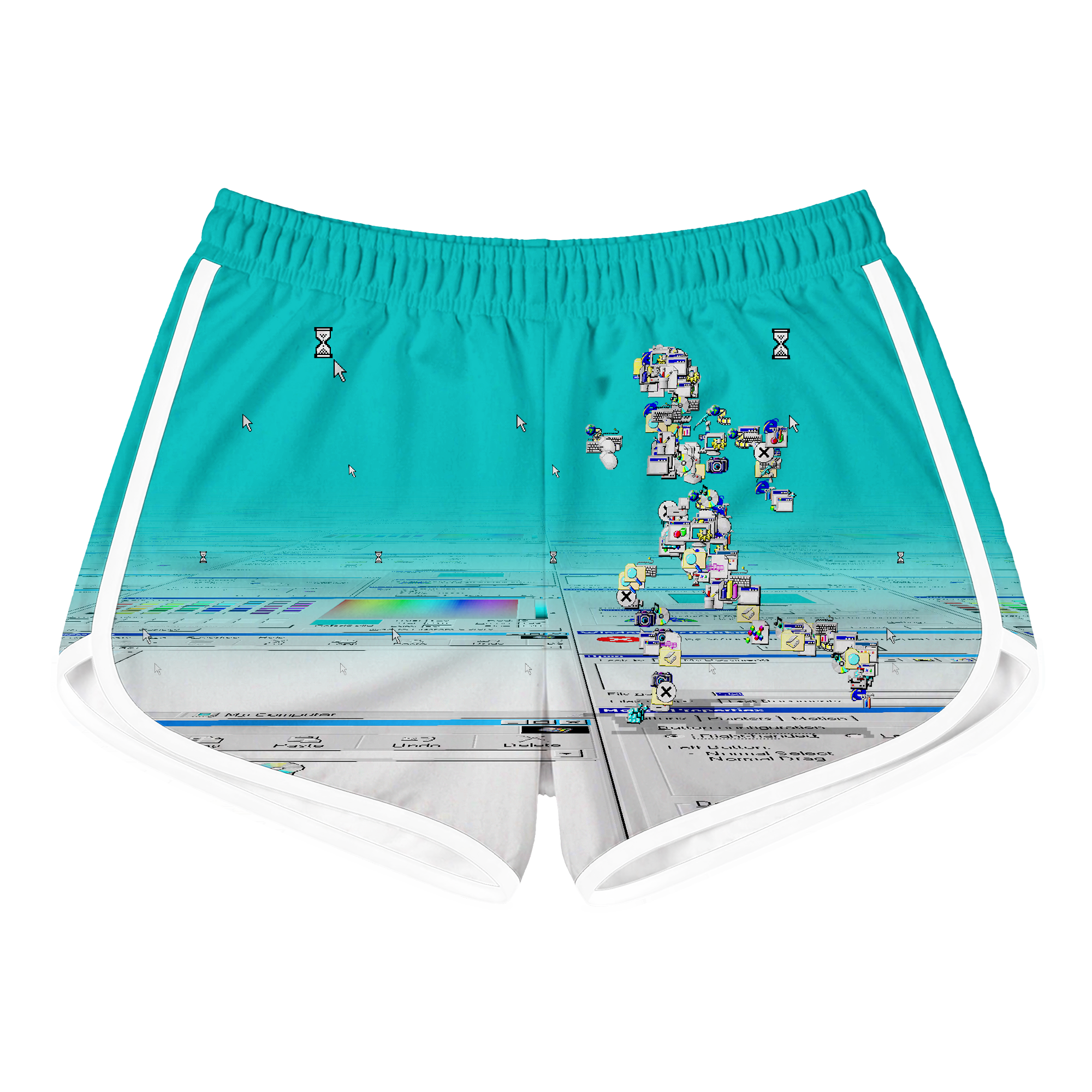Self Manager Retro Shorts
