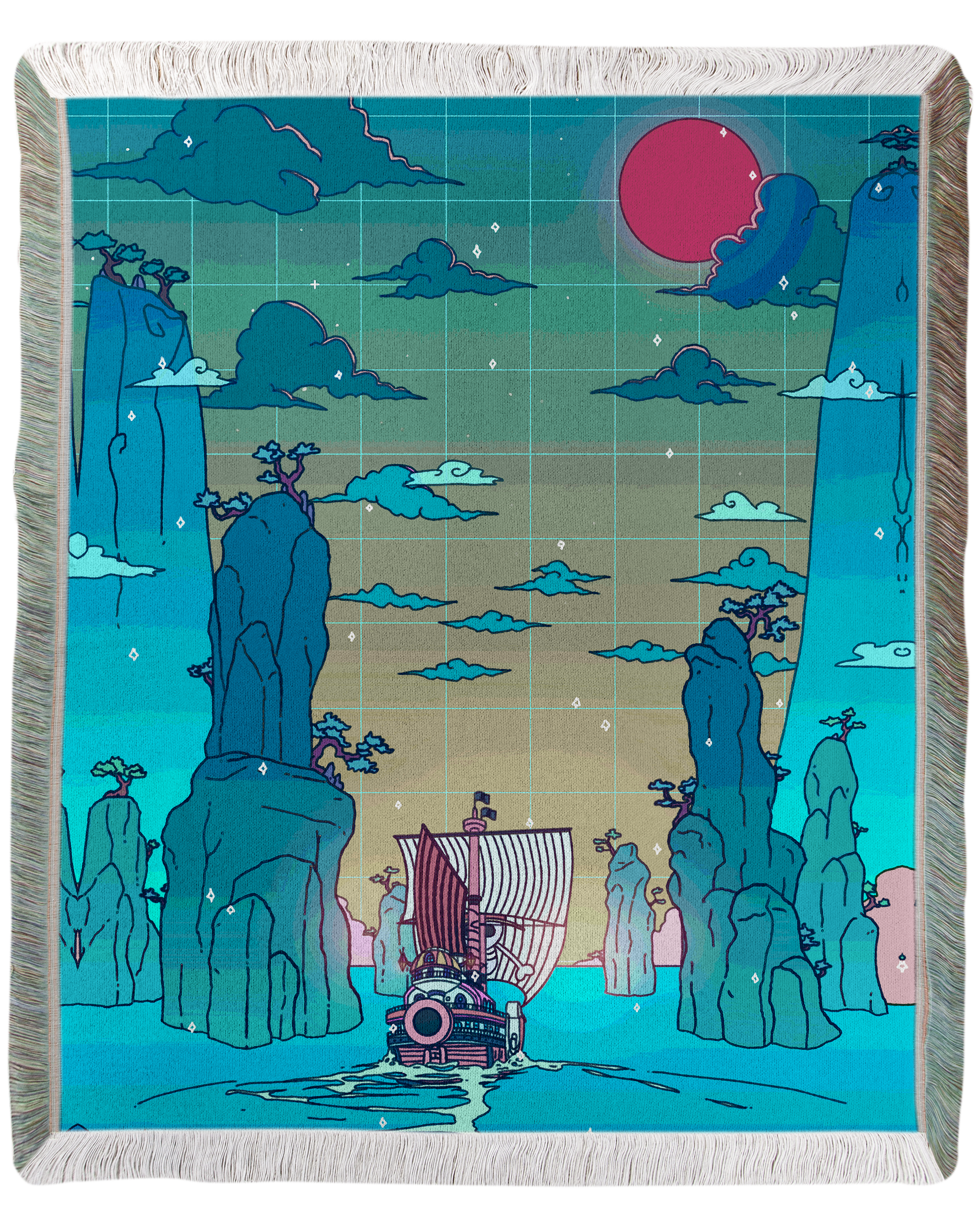Set Sail Woven Blanket