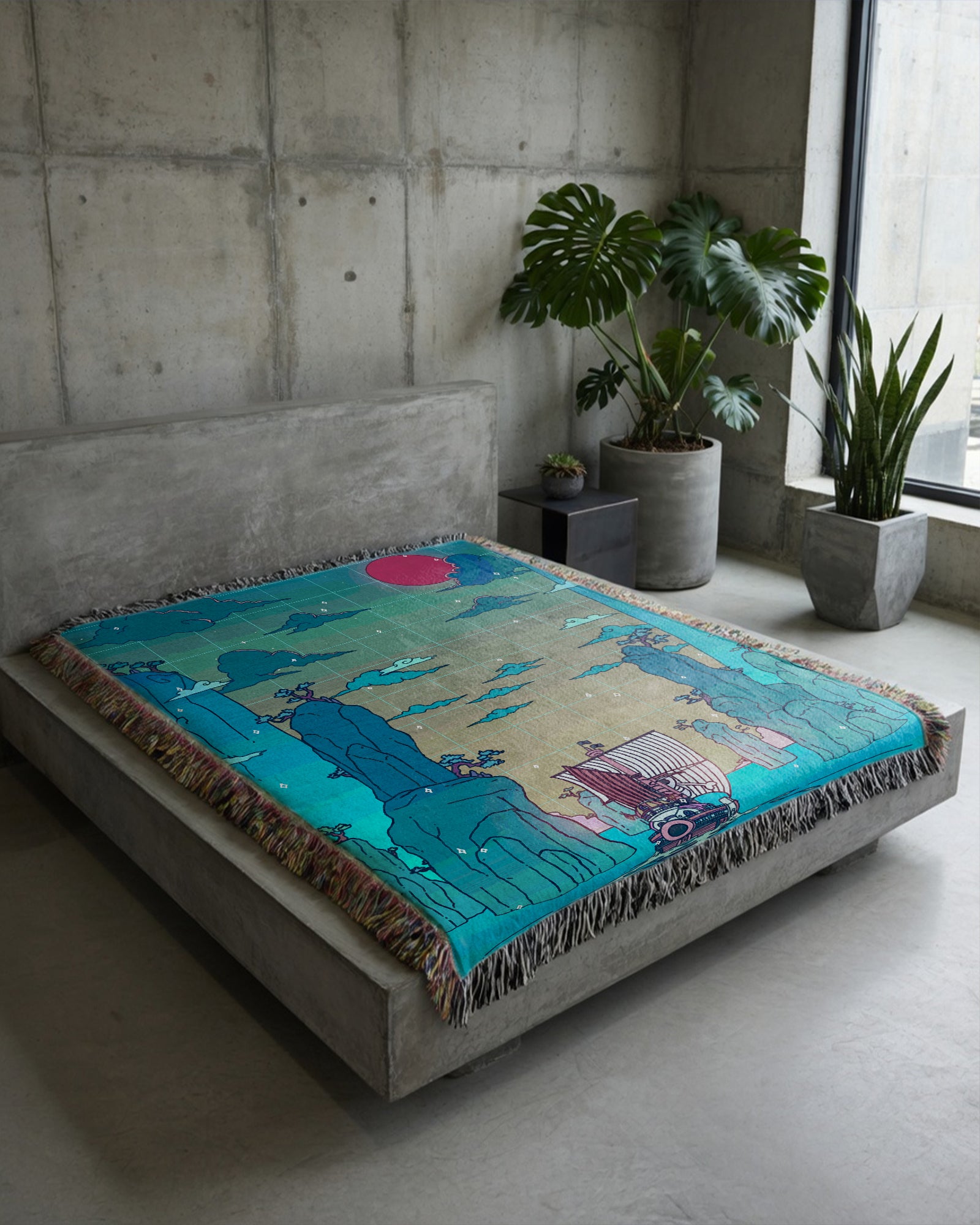 Set Sail Woven Blanket