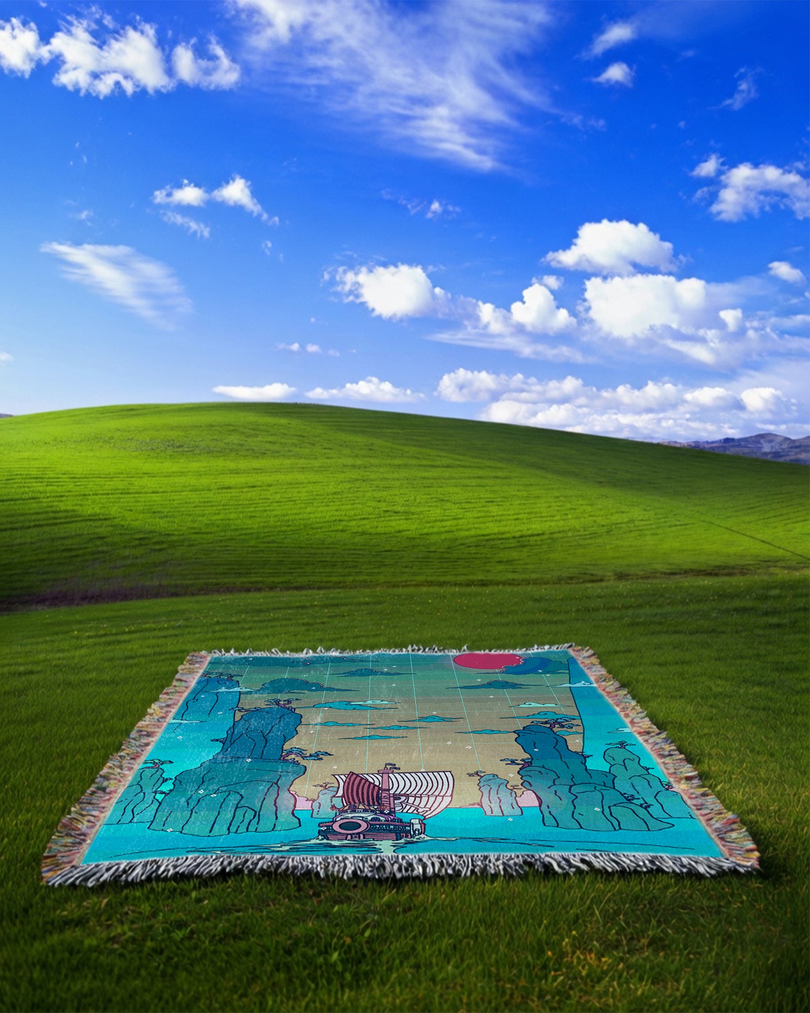 Set Sail Woven Blanket