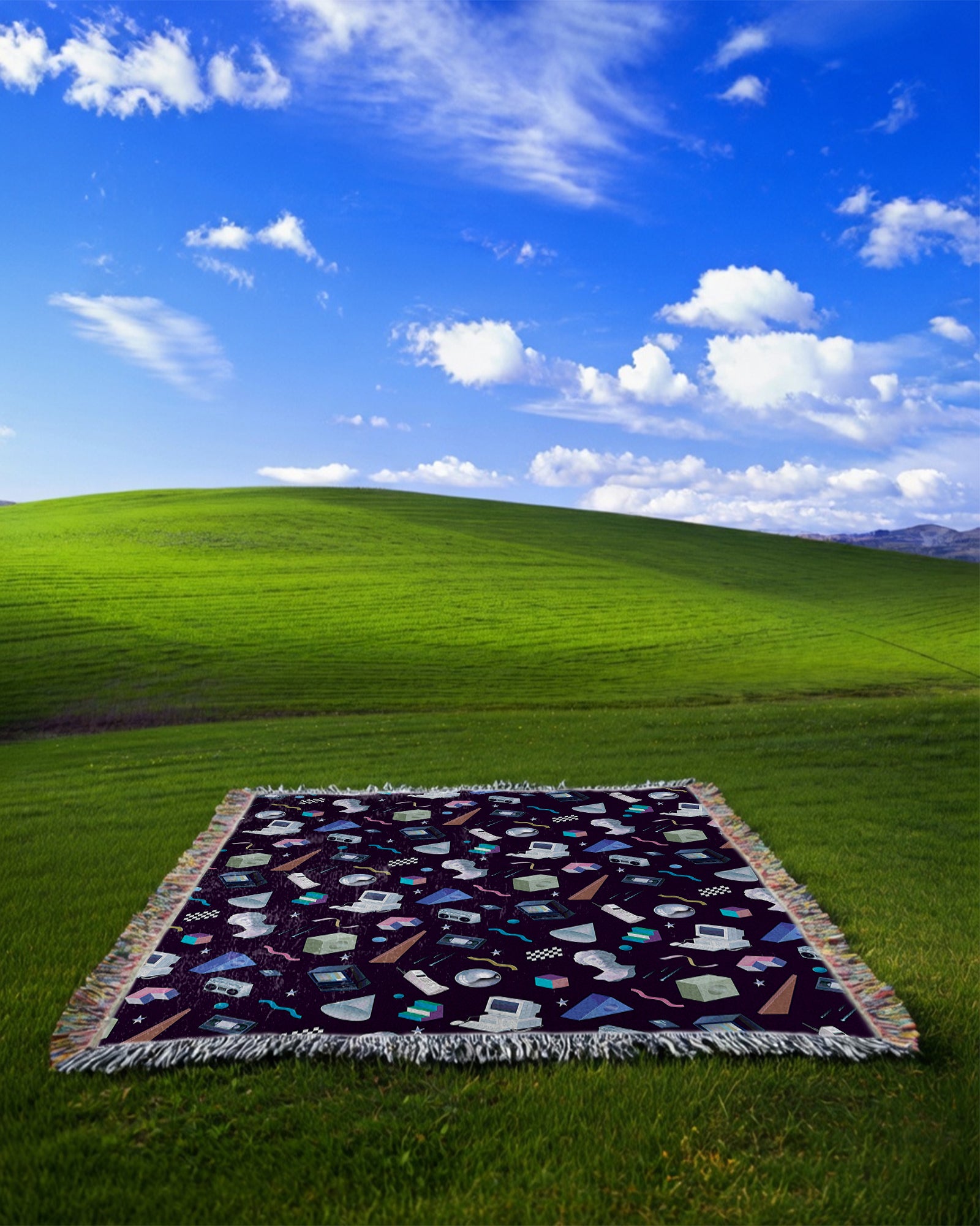 Shapes & Forms Woven Blanket