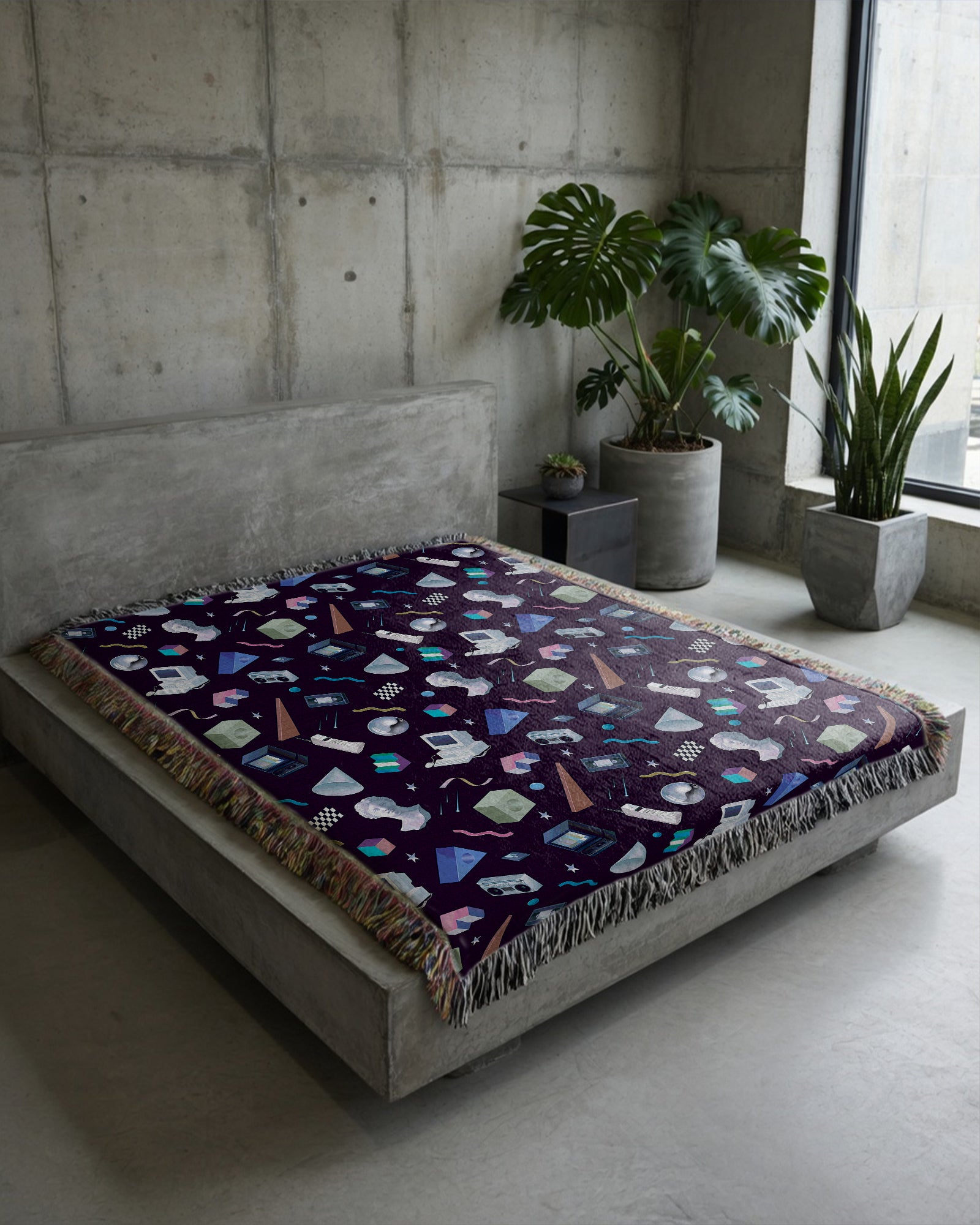Shapes & Forms Woven Blanket