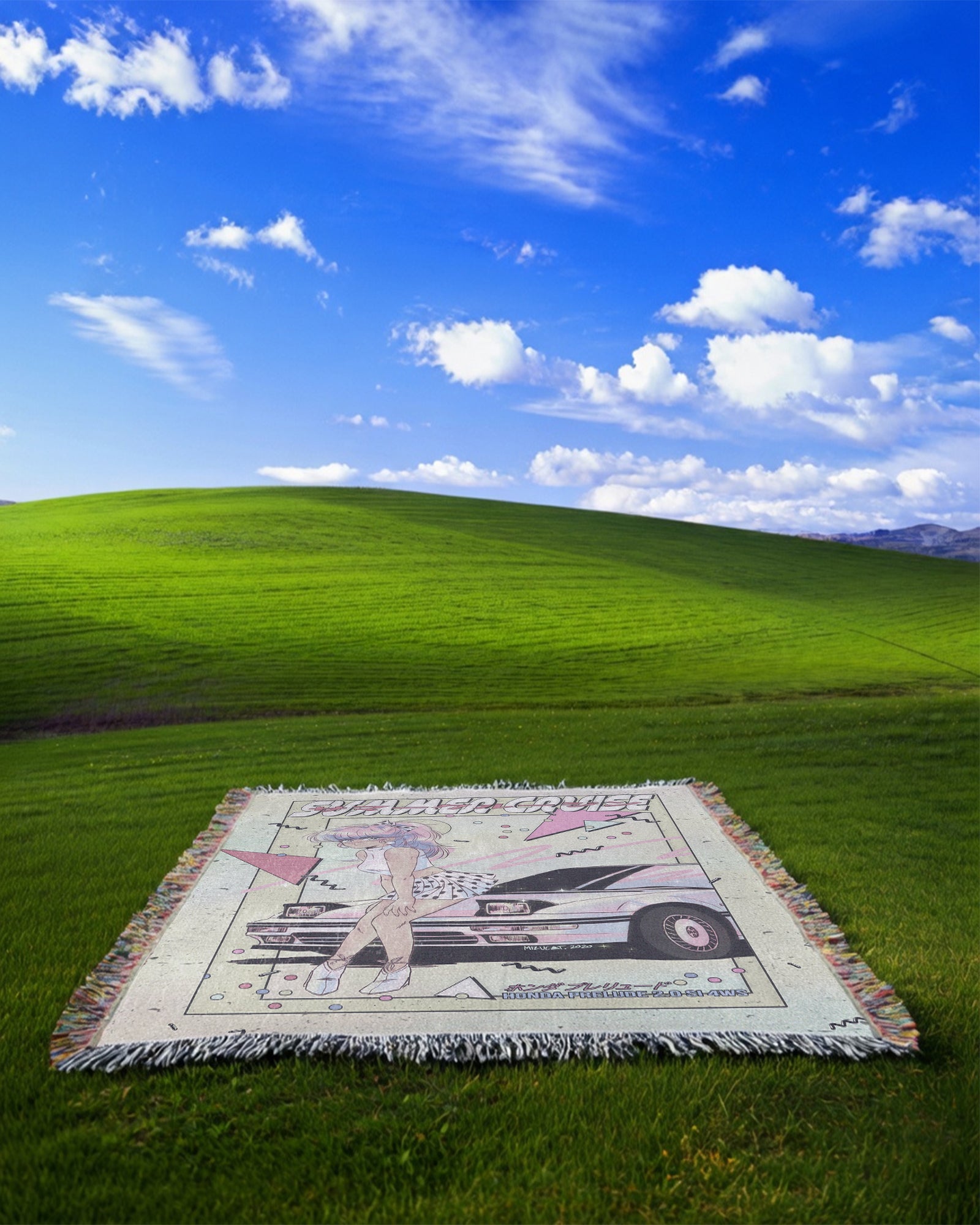 Summer Cruise Woven Blanket